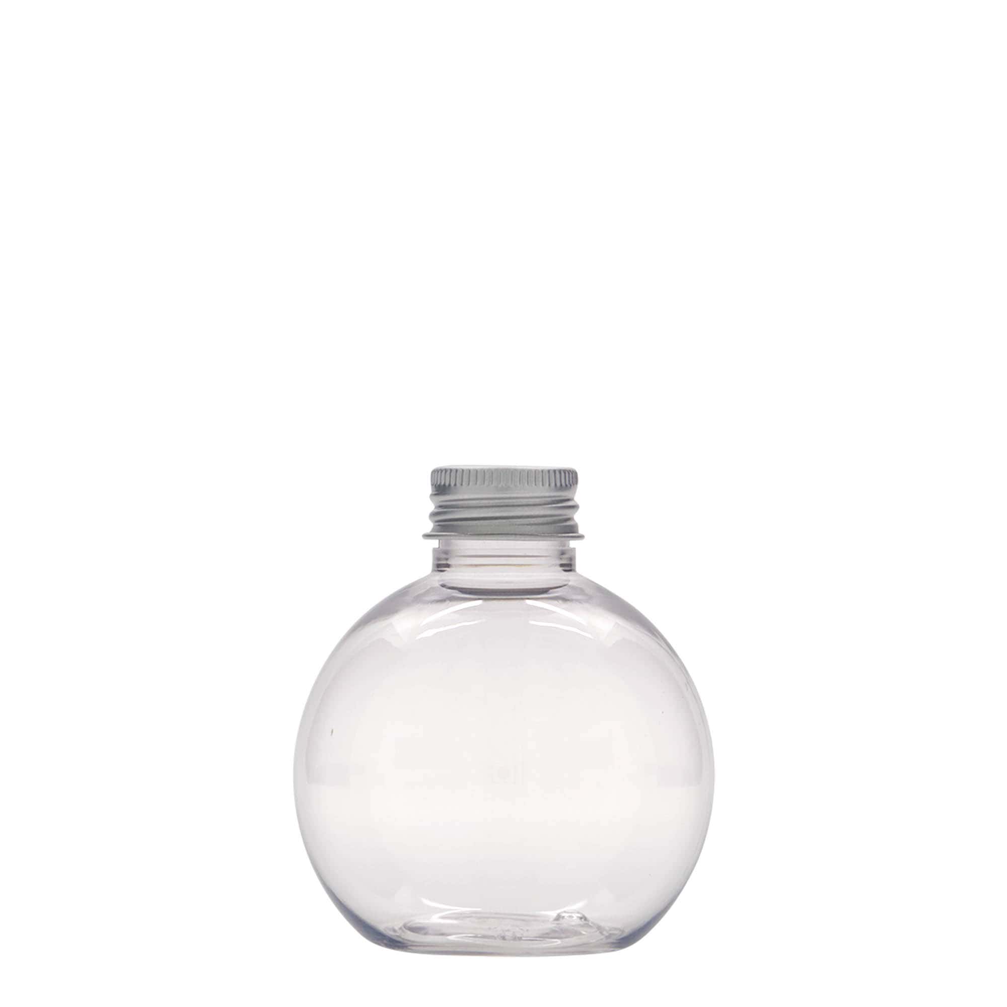 Bottiglia PET da 150 ml 'Perry', rotonda, plastica, bocca: 24/410
