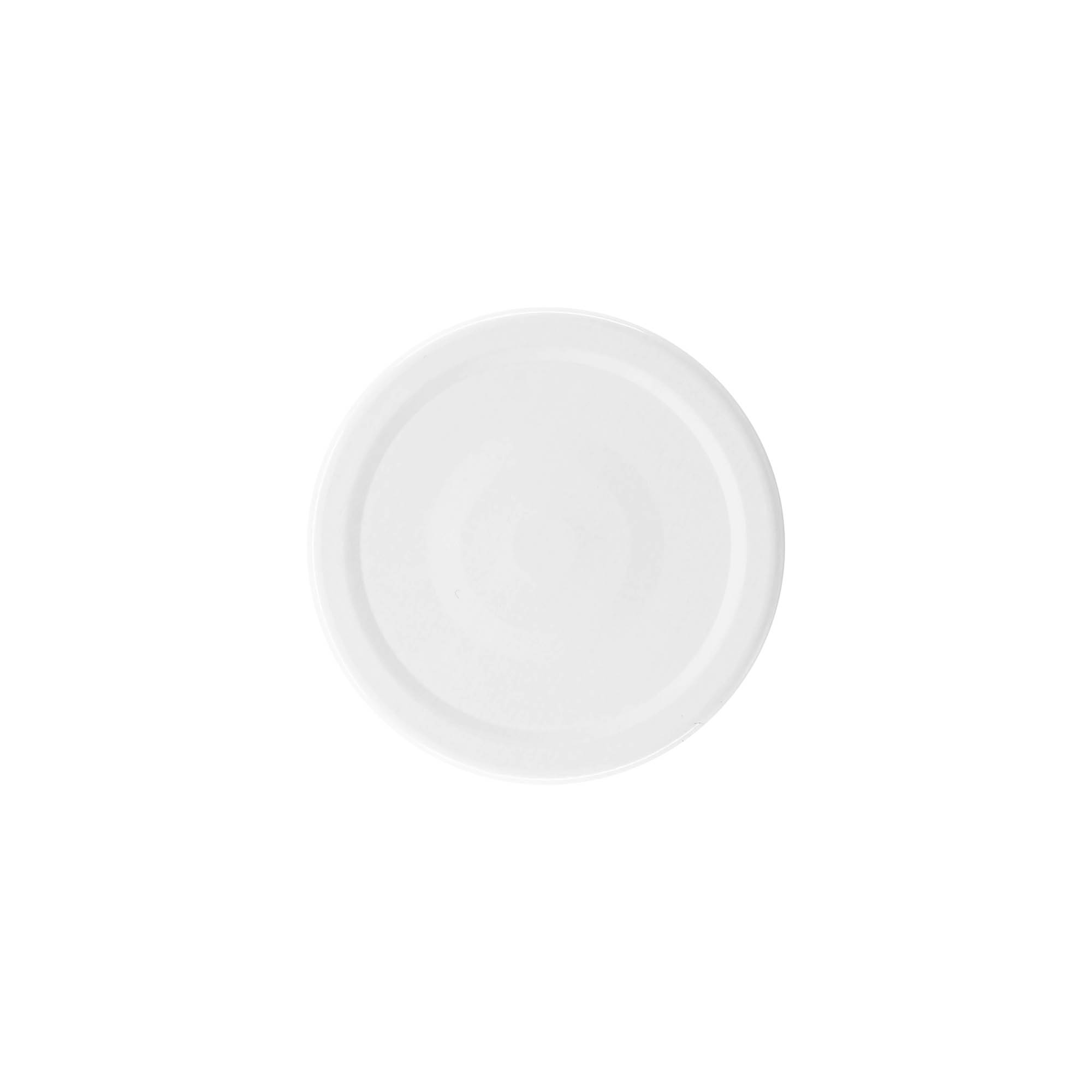 Chiusura Deep-Twist-Off, lamiera bianca, bianca, per bocca: Deep-TO 66
