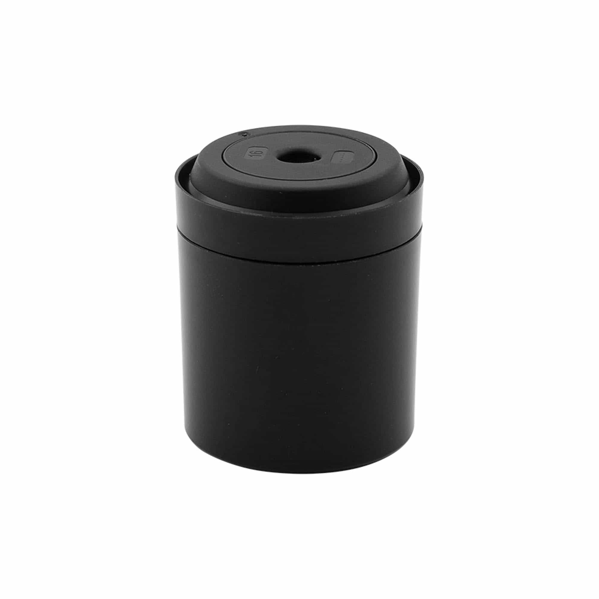 Dispenser a pompa Airless, 'Mezzo', plastica PP, nero