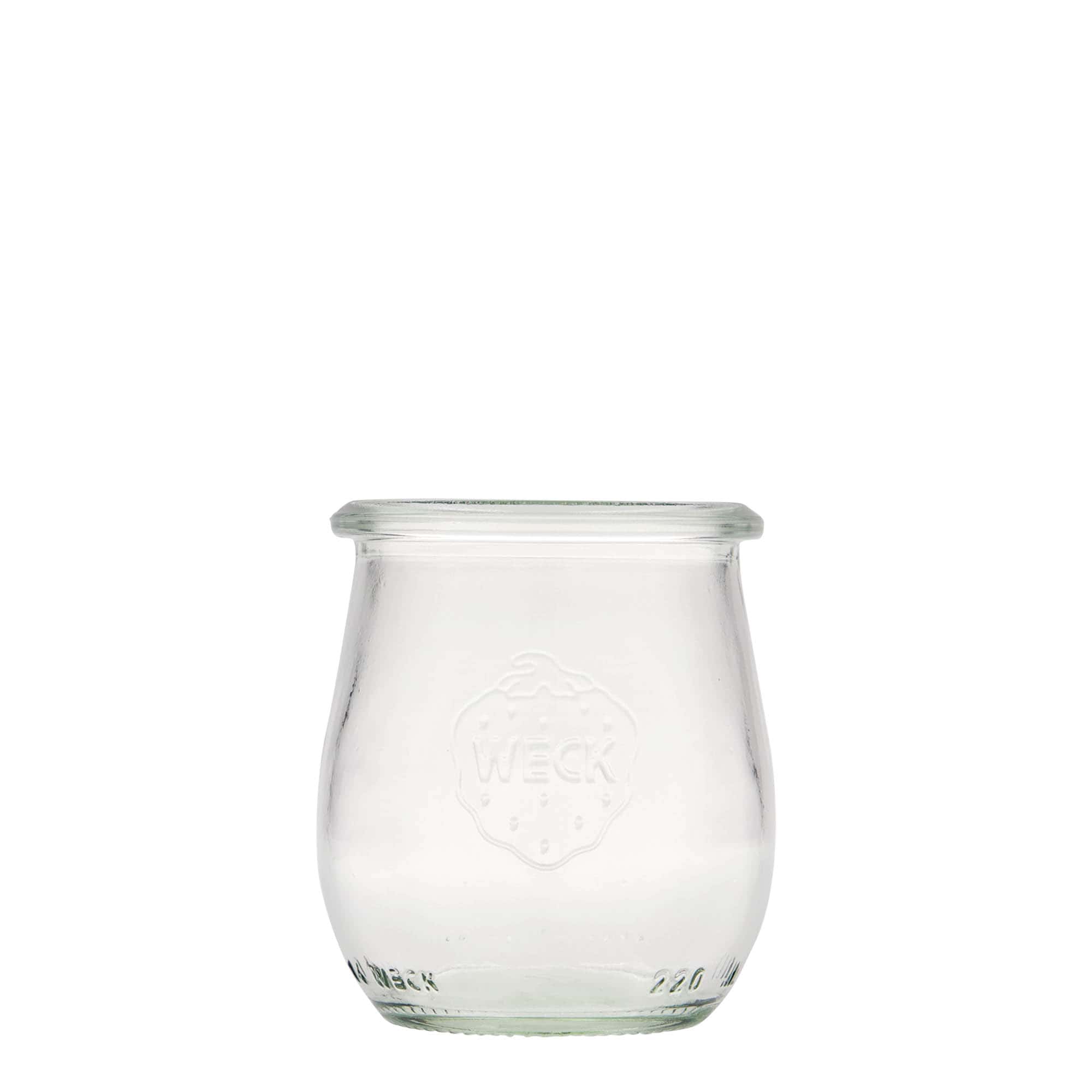 220 ml WECK barattolo a tulipano, bocca: bordo tondo