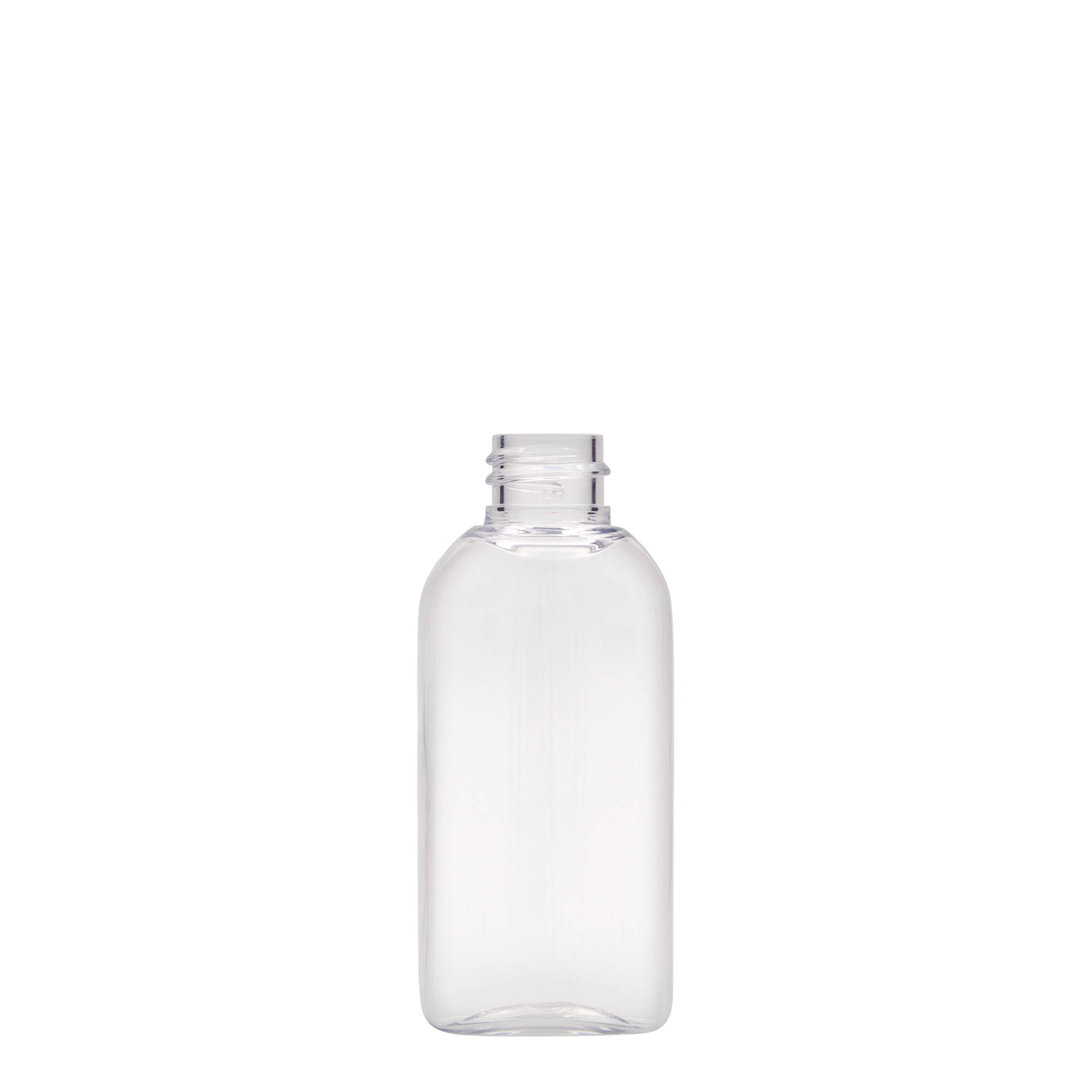 Bottiglia PET da 50 ml 'Iris', ovale, plastica, bocca: 20/410 Bottiglia PET da 50 ml 'Iris', ovale, plastica, bocca: 20/410