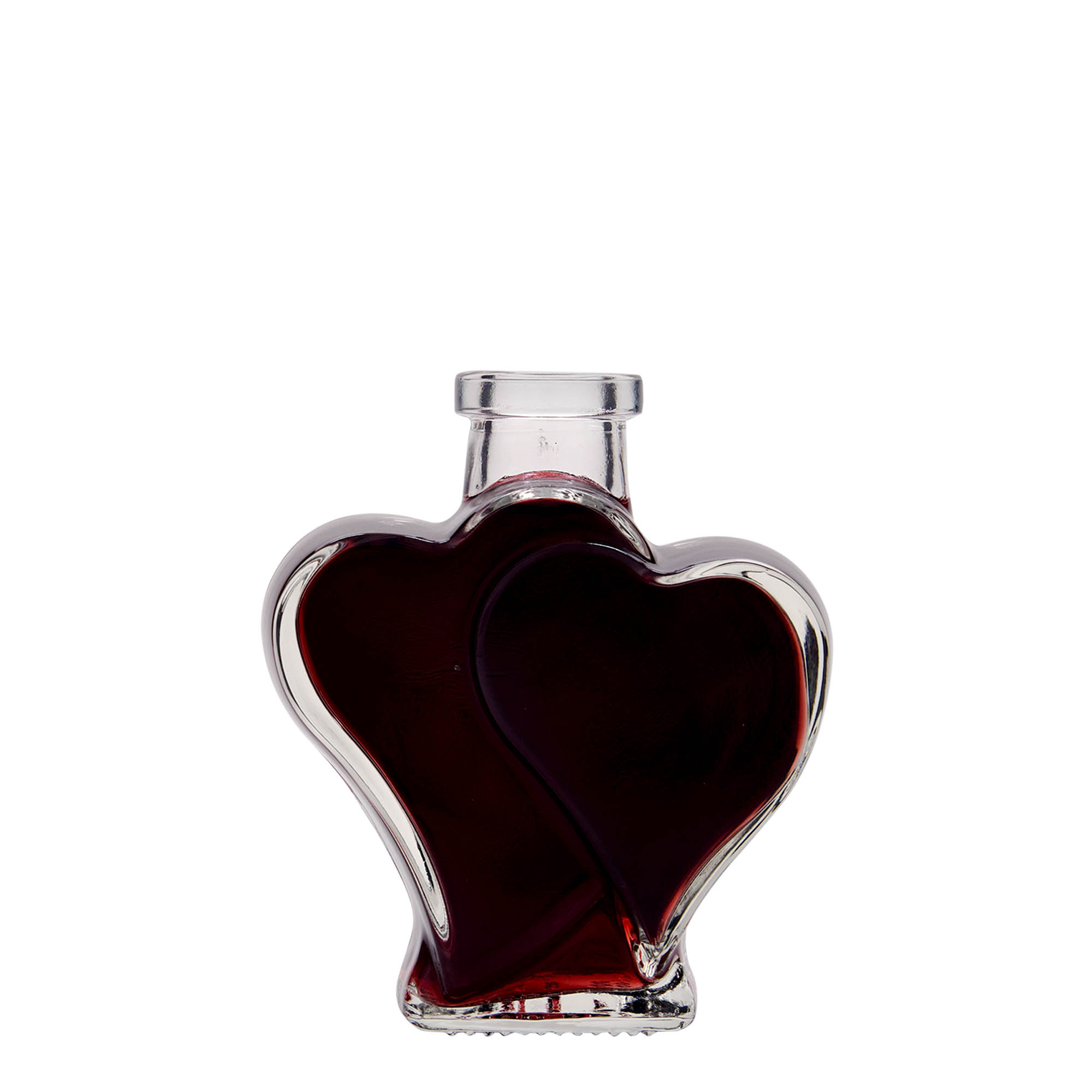 Bottiglia di vetro da 200 ml 'Doppelherz', bocca: sughero Bottiglia di vetro da 200 ml 'Doppelherz', bocca: sughero