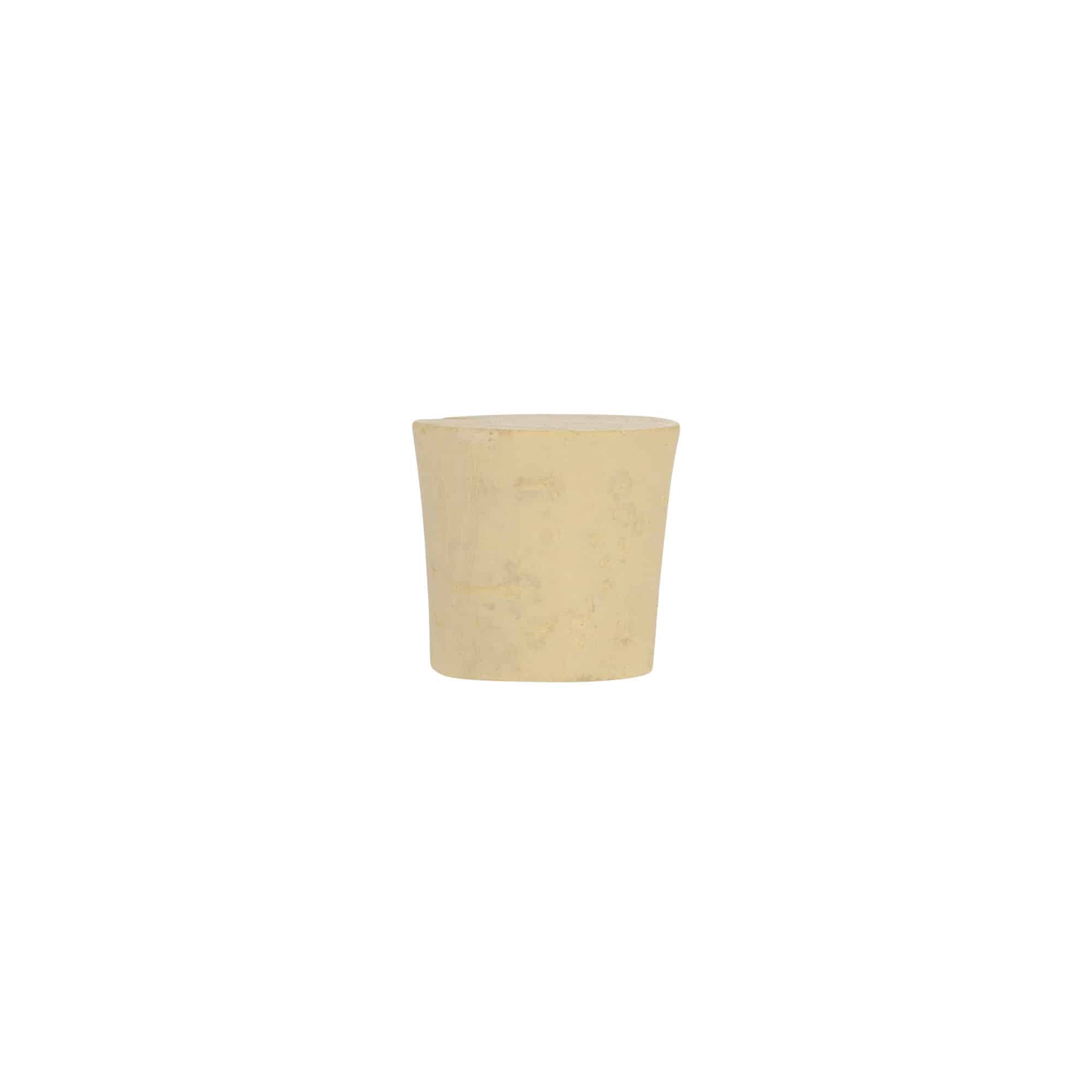 Tappo a spillo 24-28 x 27, sughero naturale, sbiancato, per bocca: sughero