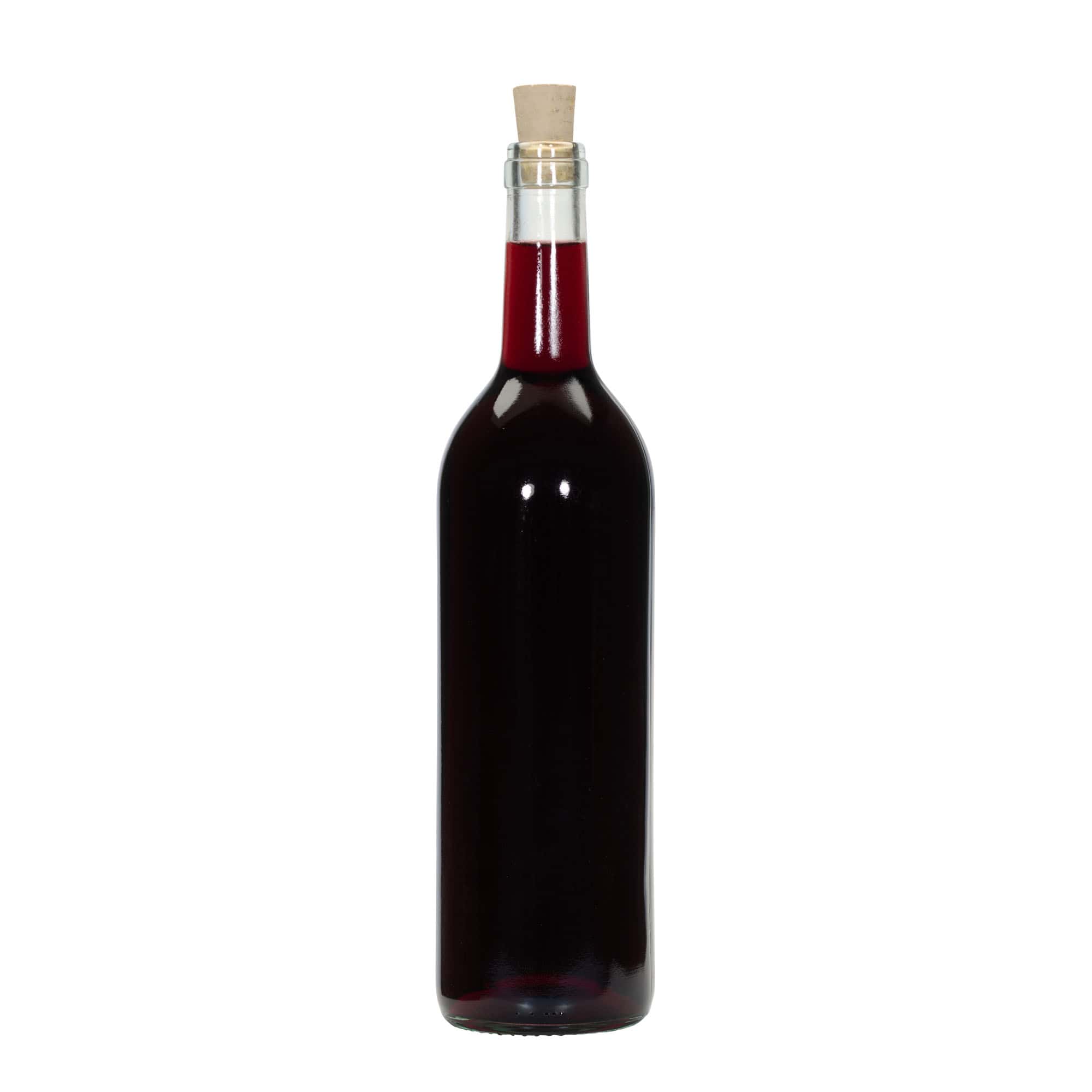 Bottiglia di vetro da 750 ml 'Bordeaux Tradition', bocca: sughero