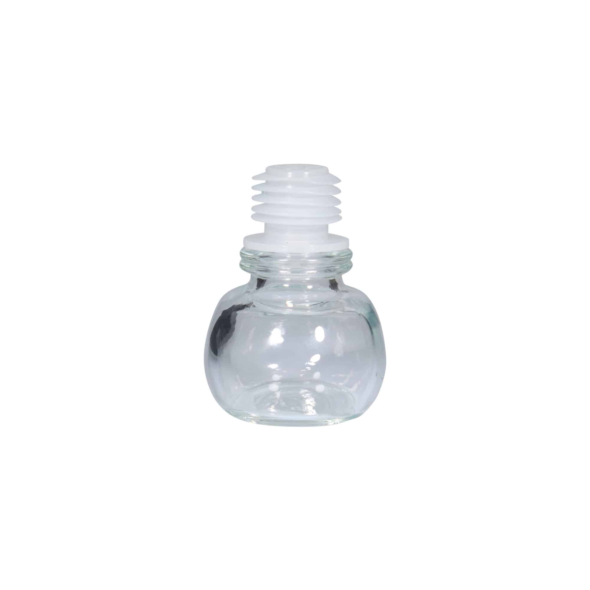 Tappo a vite 19 mm, vetro, per bocca: sughero
