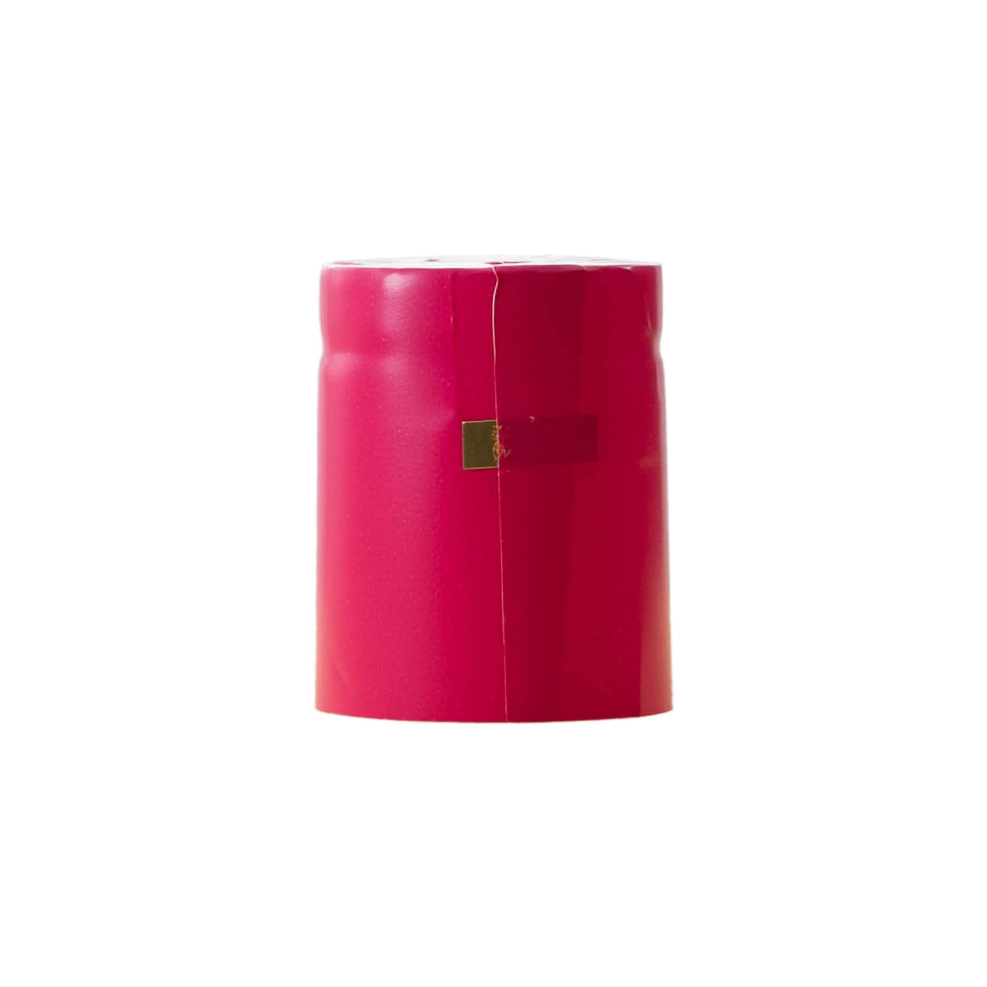 Capsula termoretraibile 32x41, plastica PVC, rosa