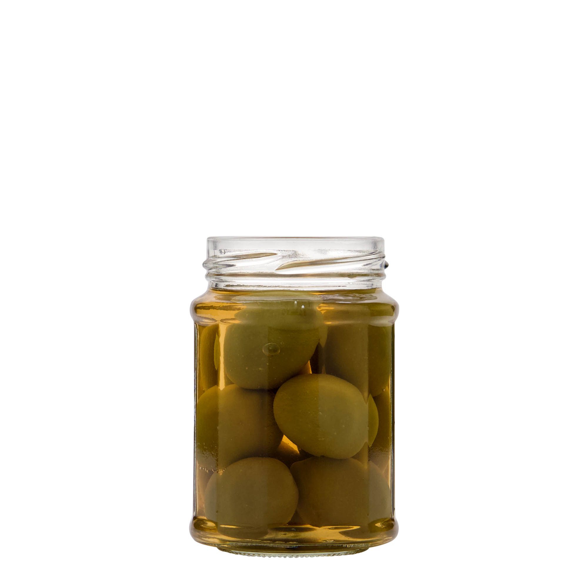 192 ml Vasetto poligonale, vetro, imboccatura: Twist-Off (TO 58)