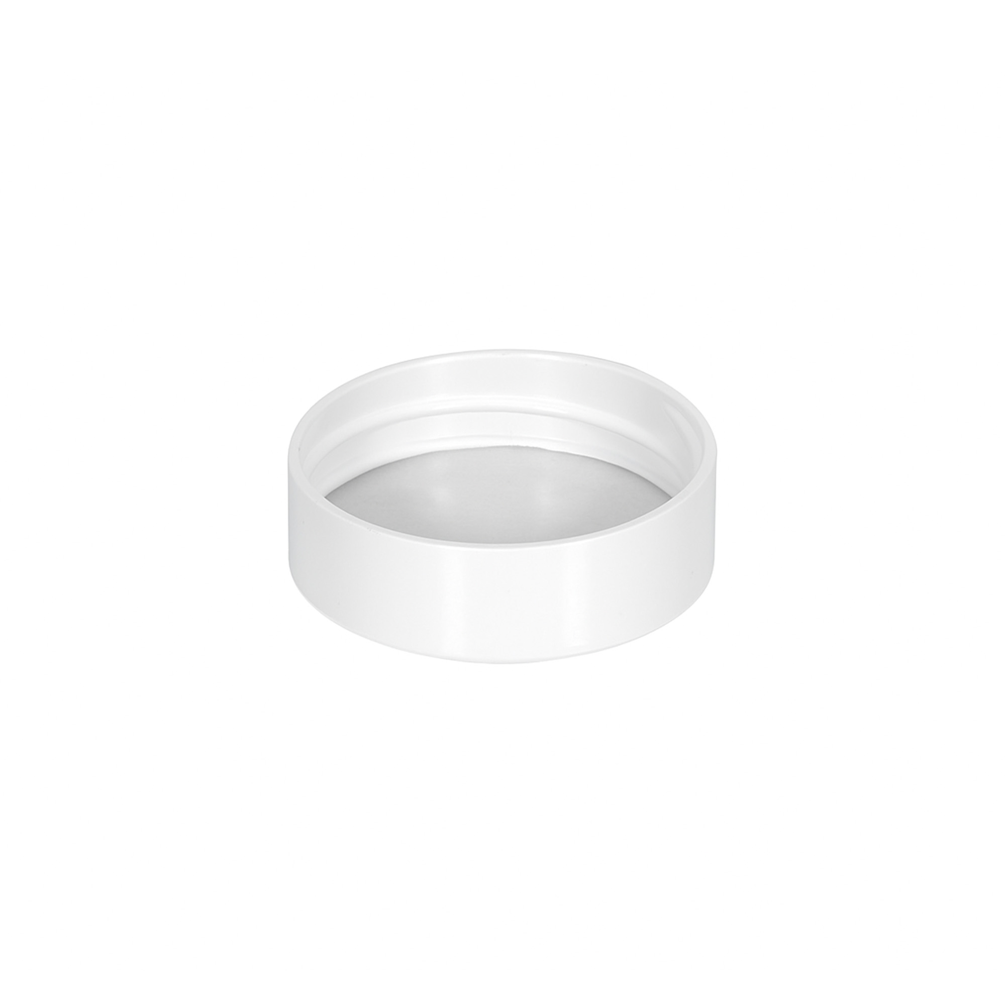 Tappo a vite per 30 ml 'Brown Line', PP, bianco
