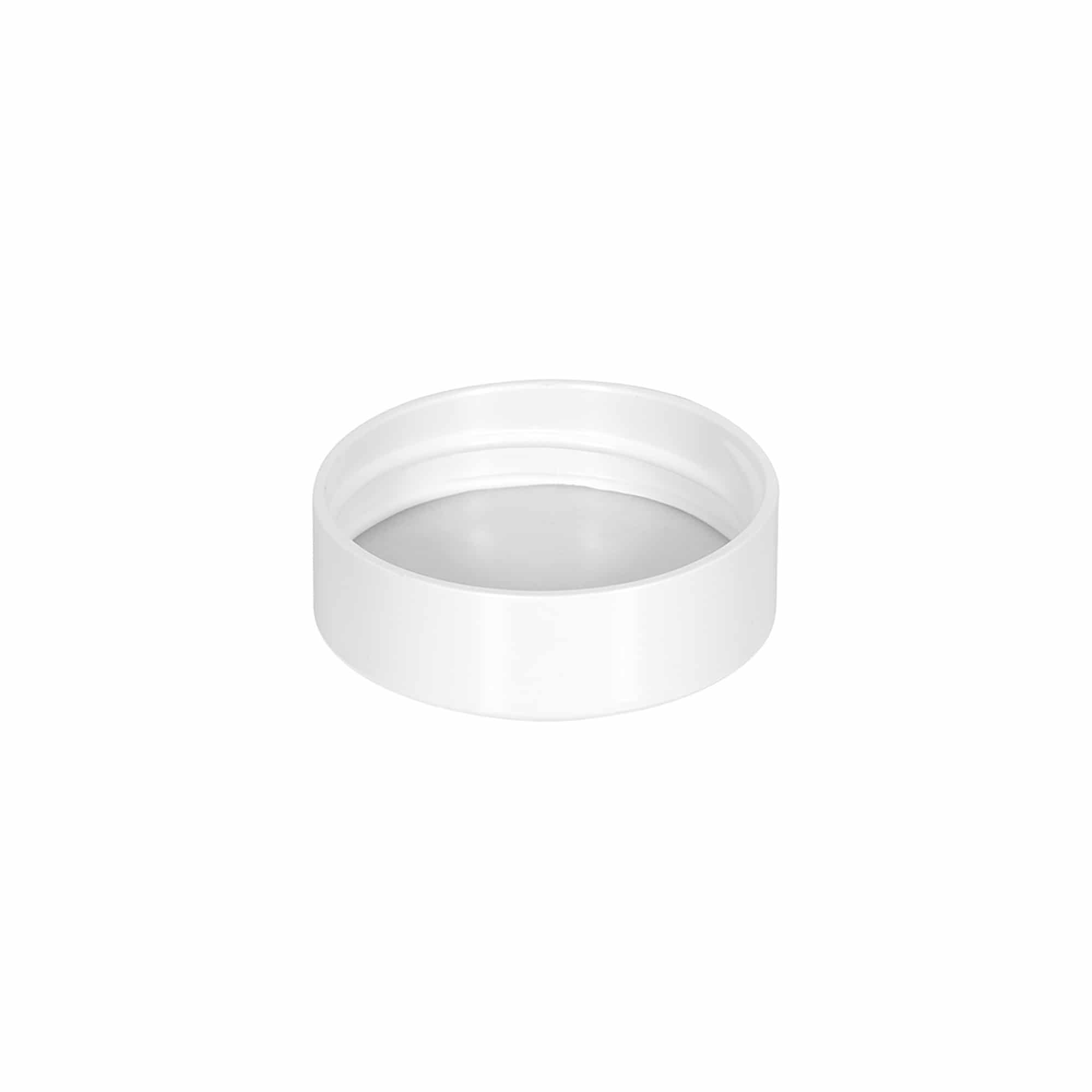 Tappo a vite per 30 ml 'Brown Line', PP, bianco