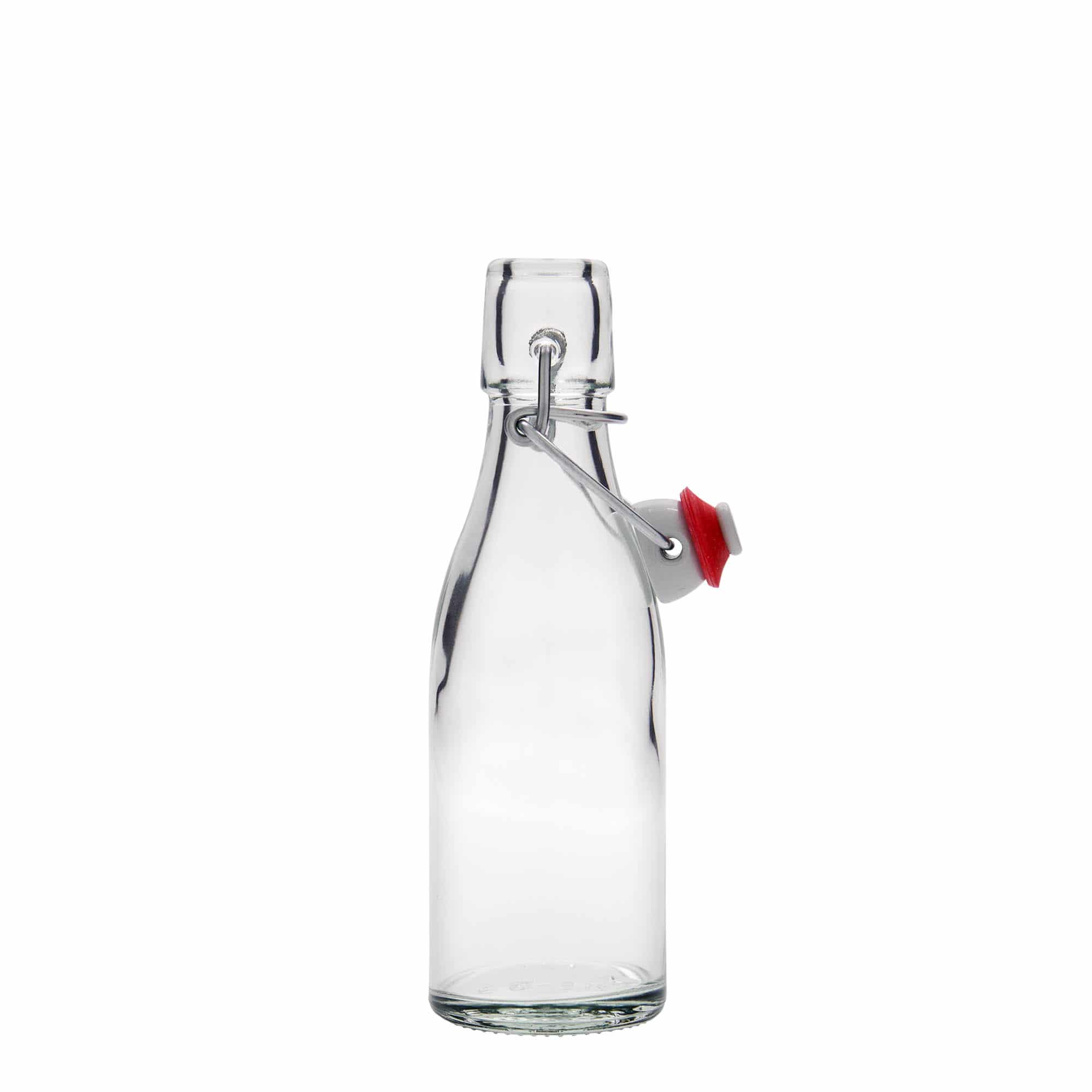 200 ml Bottiglia di vetro 'Paul', imboccatura: tappo meccanico