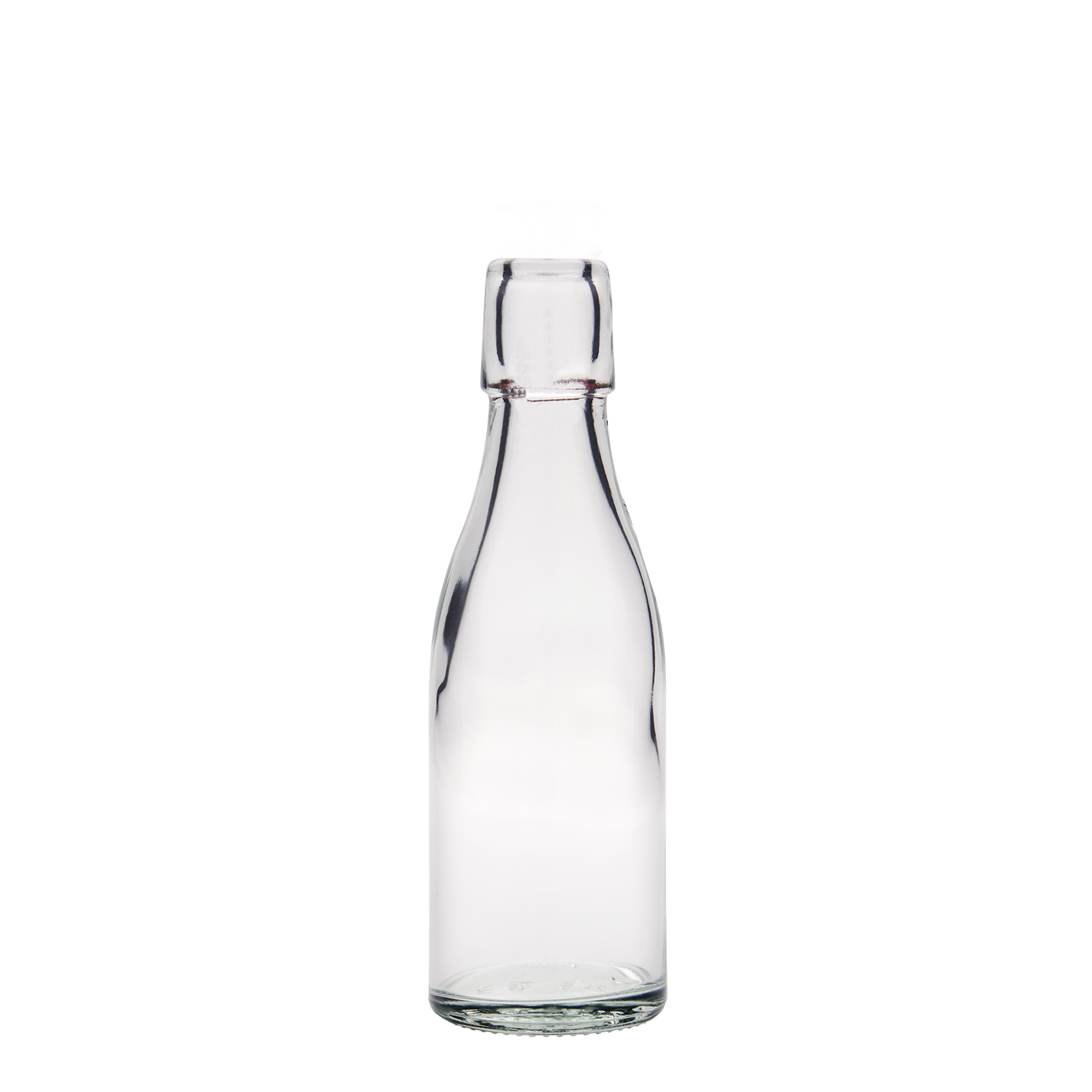 Bottiglia di vetro da 200 ml 'Paul', bocca: chiusura a leva Bottiglia di vetro da 200 ml 'Paul', bocca: chiusura a leva