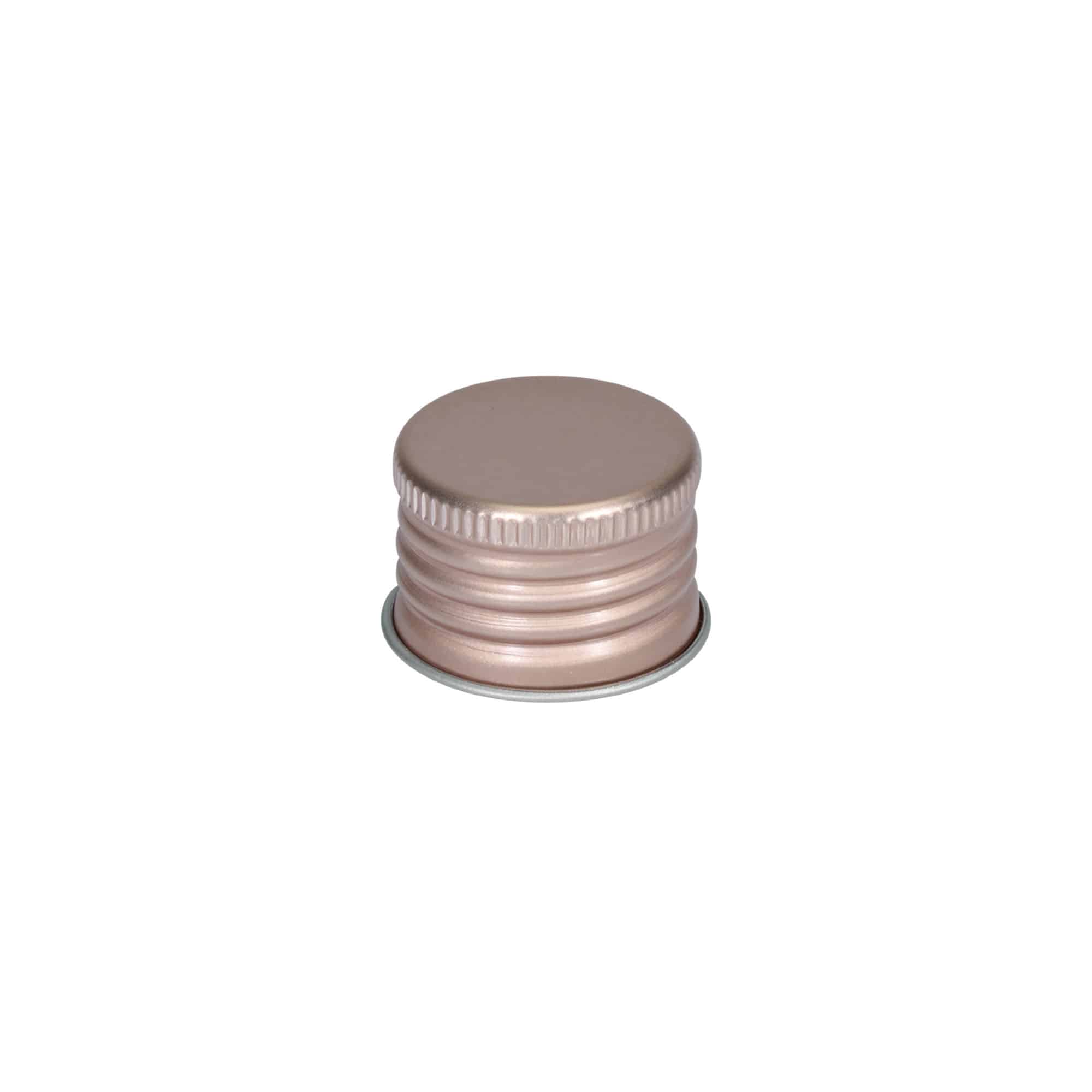 Tappo a vite, metallo, rosa, per imboccatura: 24/410 Tappo a vite, metallo, rosa, per imboccatura: 24/410