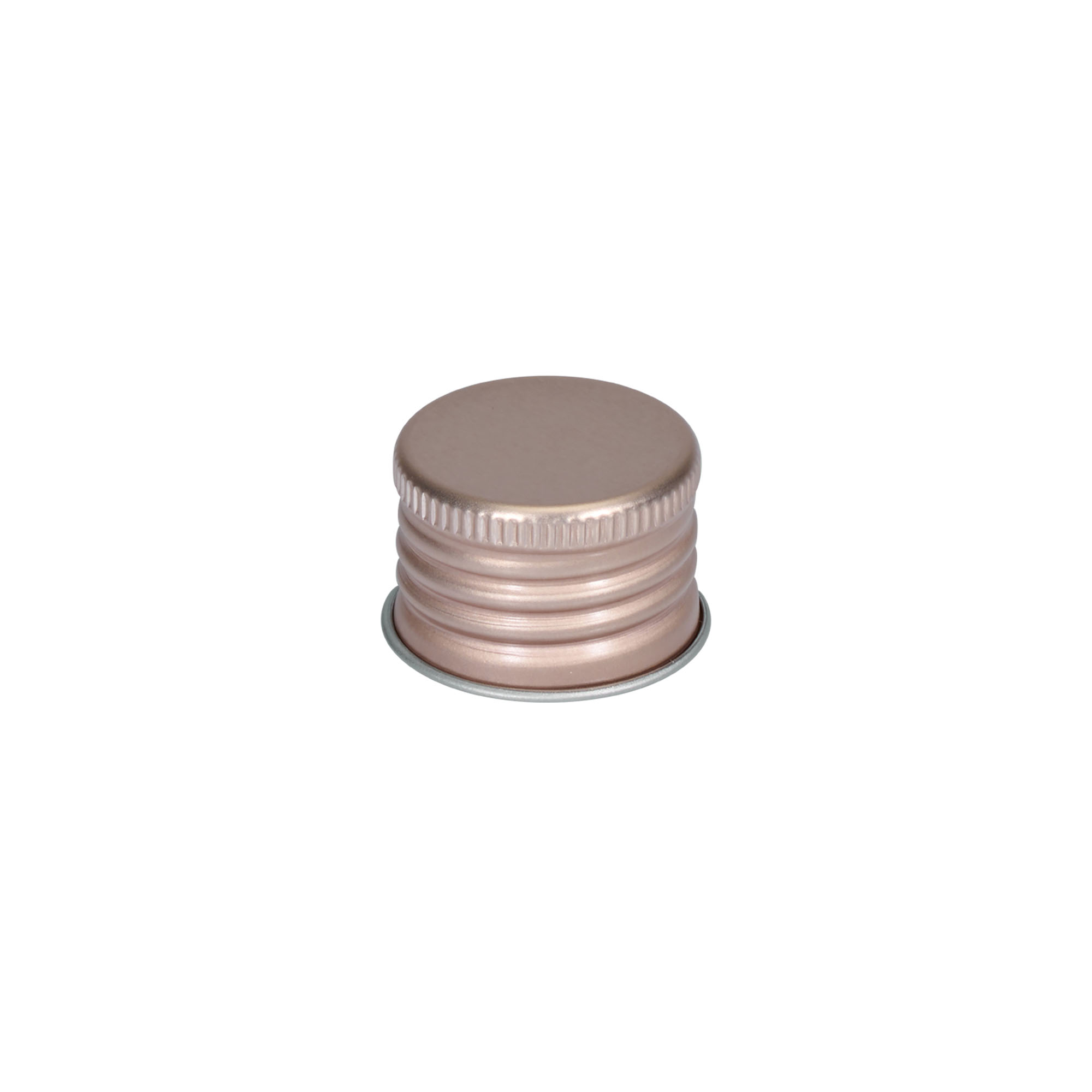 Tappo a vite, metallo, rosa, per bocca: 24/410 Tappo a vite, metallo, rosa, per bocca: 24/410