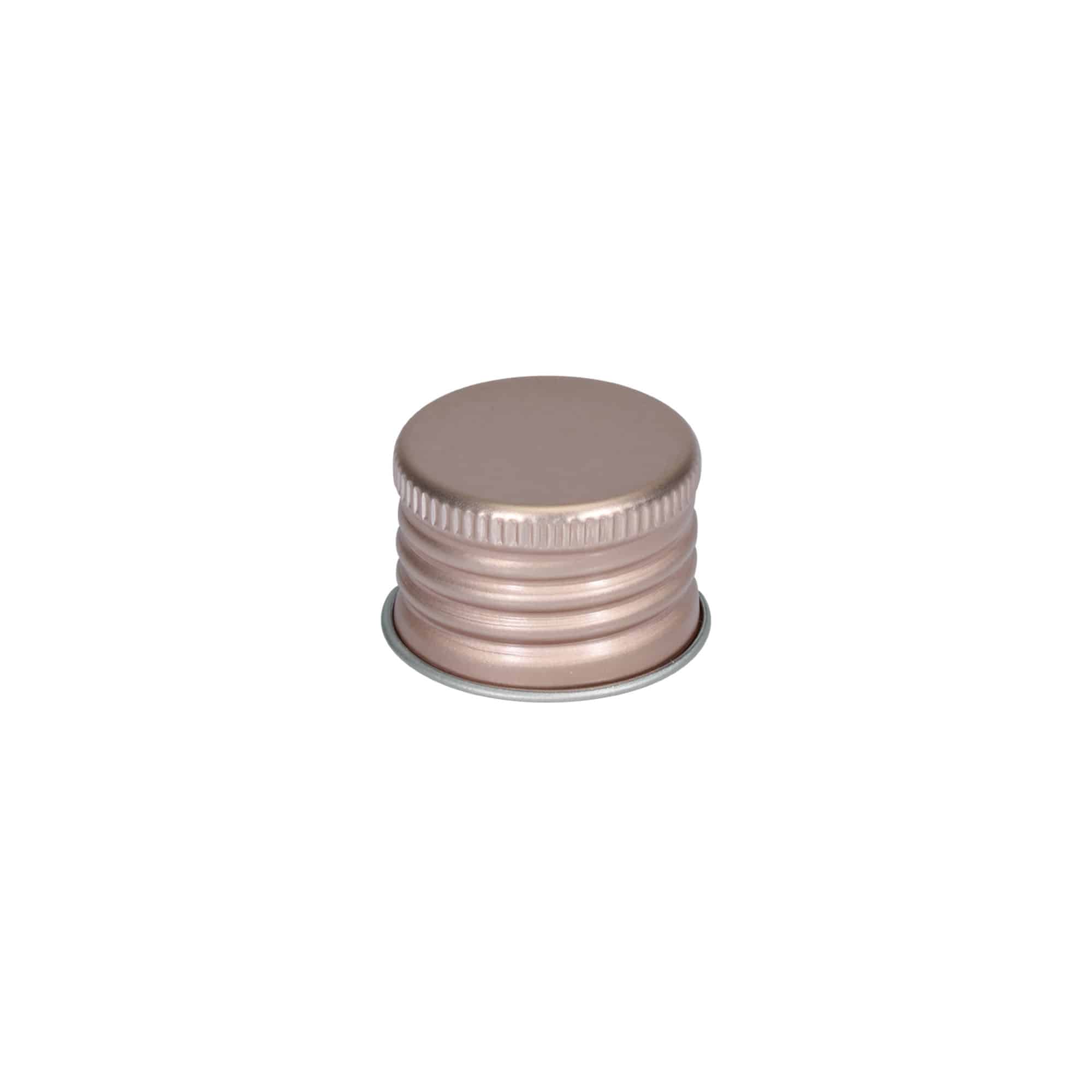 Tappo a vite, metallo, rosa, per bocca: 24/410
