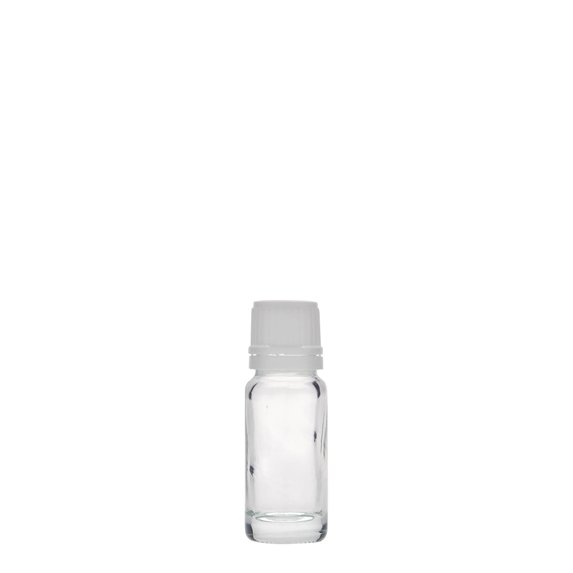 10 ml flacone medicinale, vetro, bocca: DIN 18