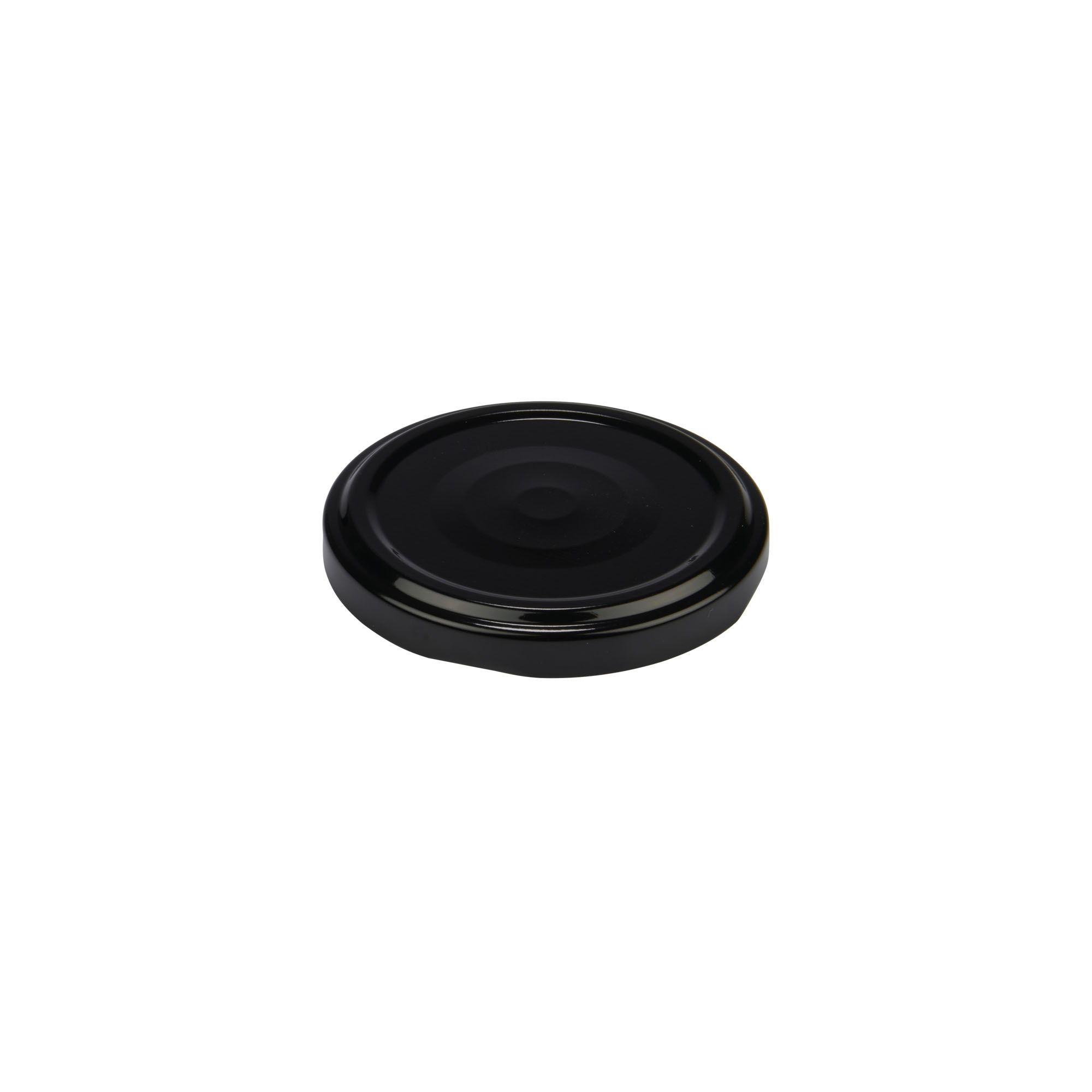 Tappo Twist-Off, lamina bianca, nero, per bocca: TO 63 Tappo Twist-Off, lamina bianca, nero, per bocca: TO 63