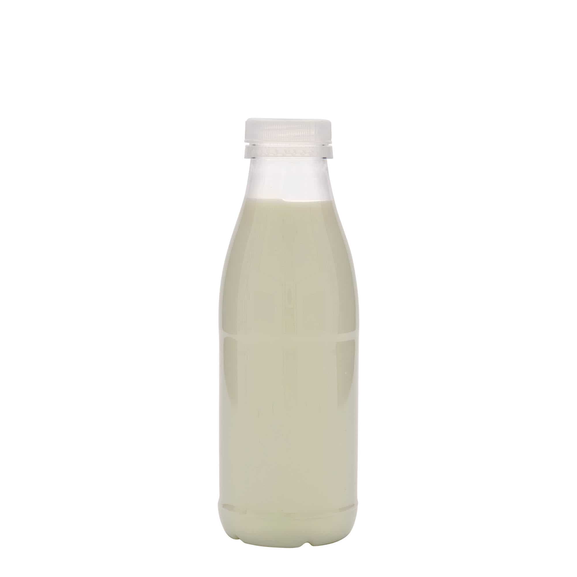 500 ml Bottiglia PET 'Milk and Juice', plastica, imboccatura: 38 mm