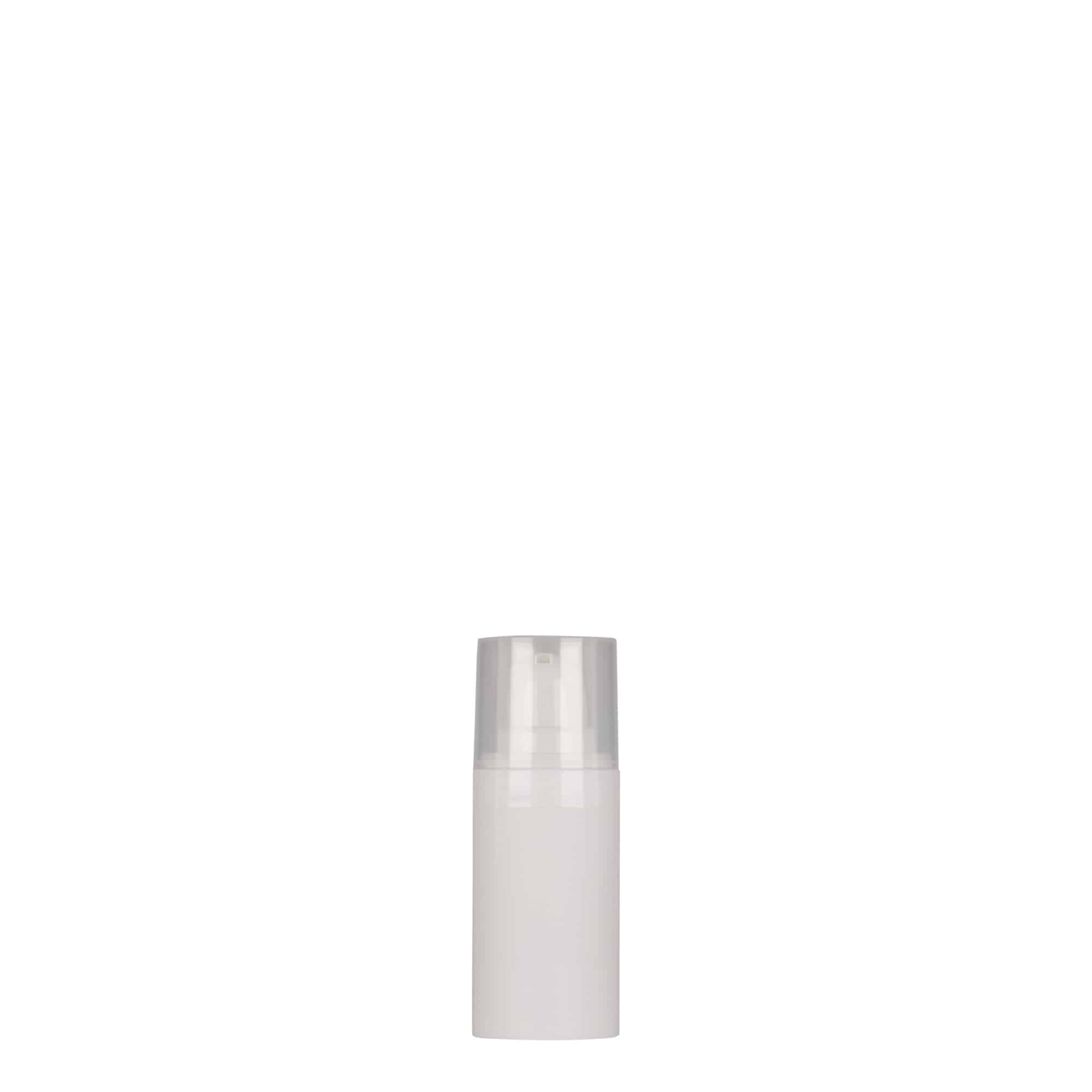 Dispenser airless da 15 ml 'Micro', plastica PP, bianco Dispenser airless da 15 ml 'Micro', plastica PP, bianco