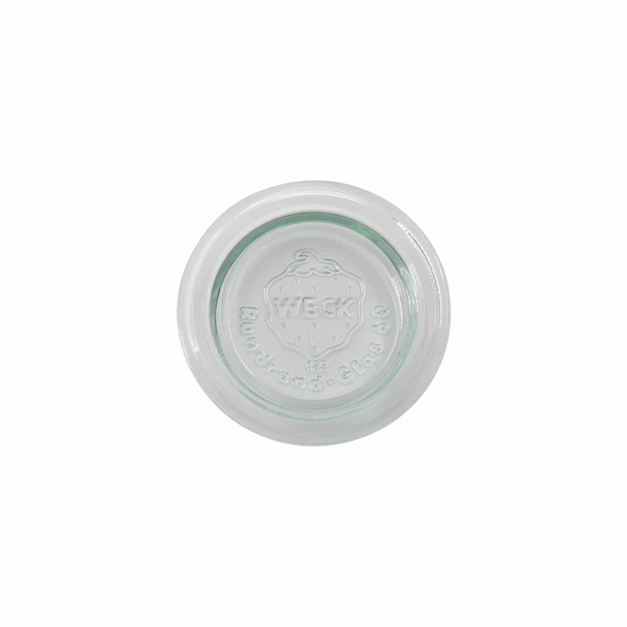 Coperchio WECK di vetro bordo tondo, per imboccatura: RR60