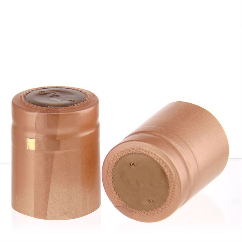 Capsula termoretraibile 32x41, plastica PVC, terracotta Capsula termoretraibile 32x41, plastica PVC, terracotta