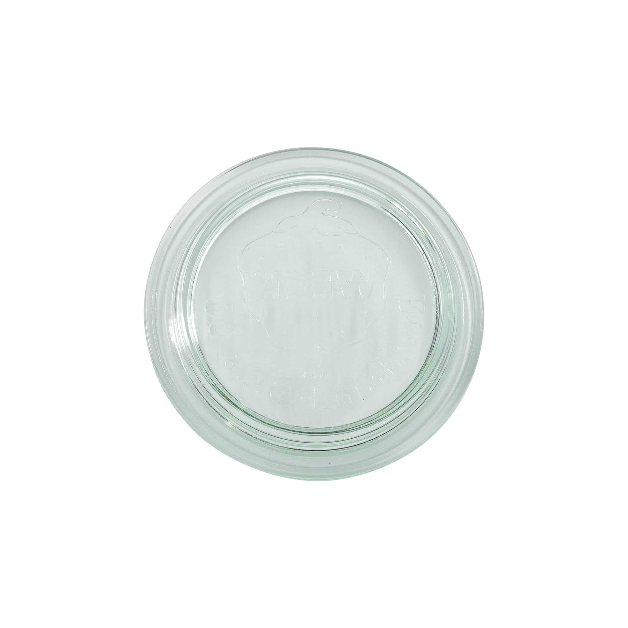Coperchio WECK di vetro bordo tondo, per imboccatura: RR80
