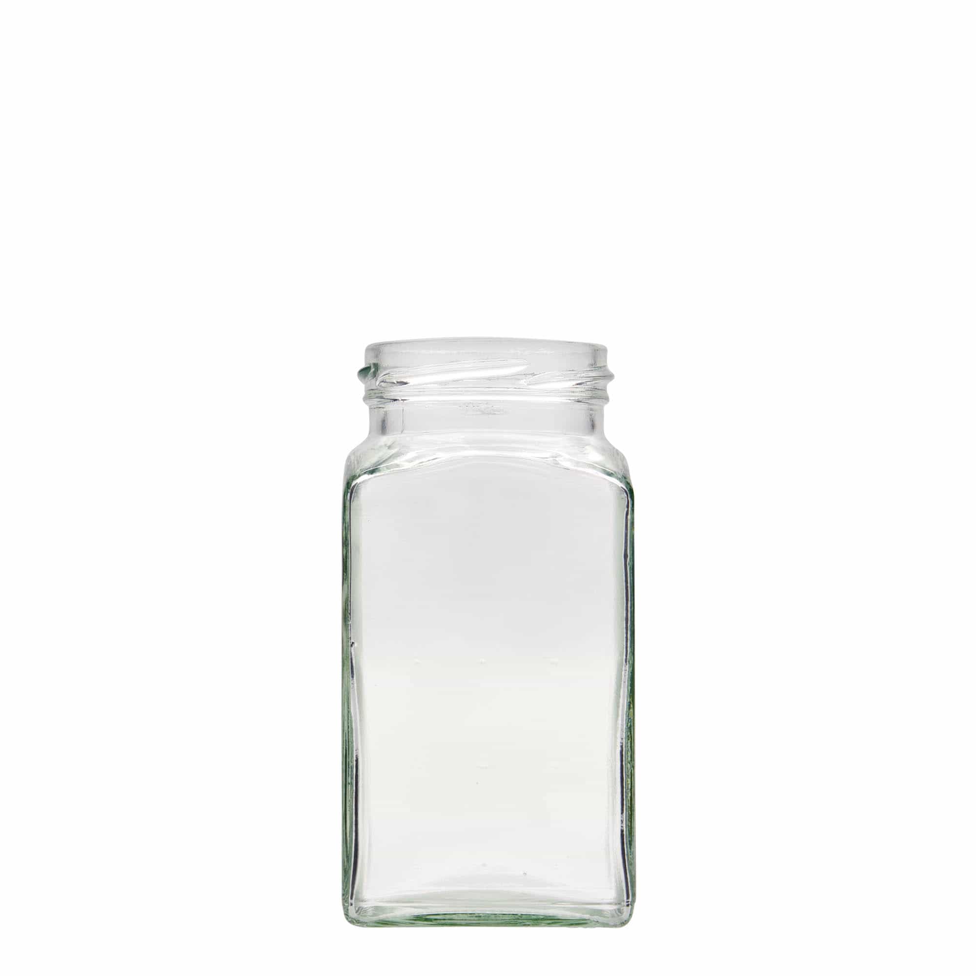 312 ml vaso quadrato, bocca: Twist-Off (TO 58) 312 ml vaso quadrato, bocca: Twist-Off (TO 58)