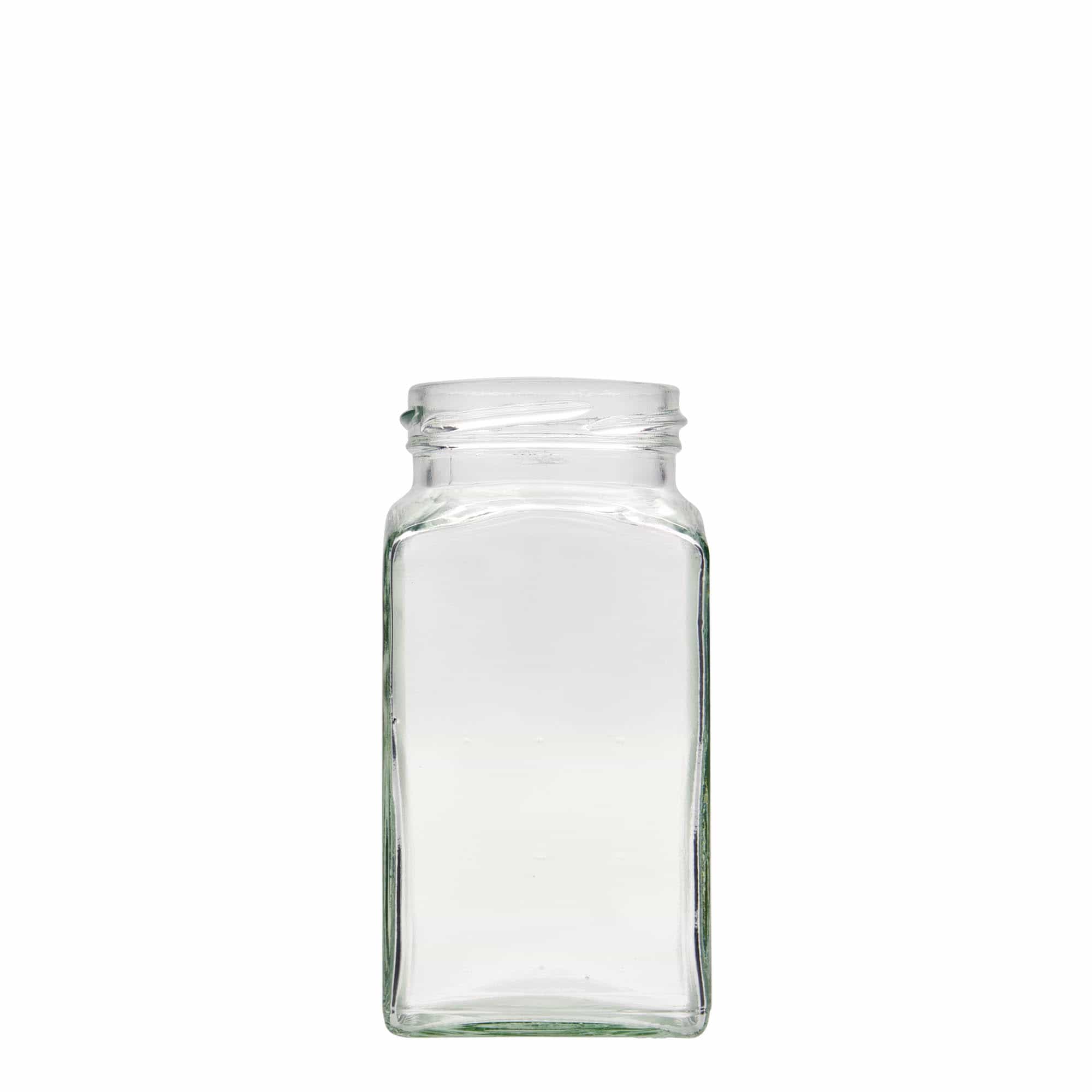 312 ml vaso quadrato, bocca: Twist-Off (TO 58)