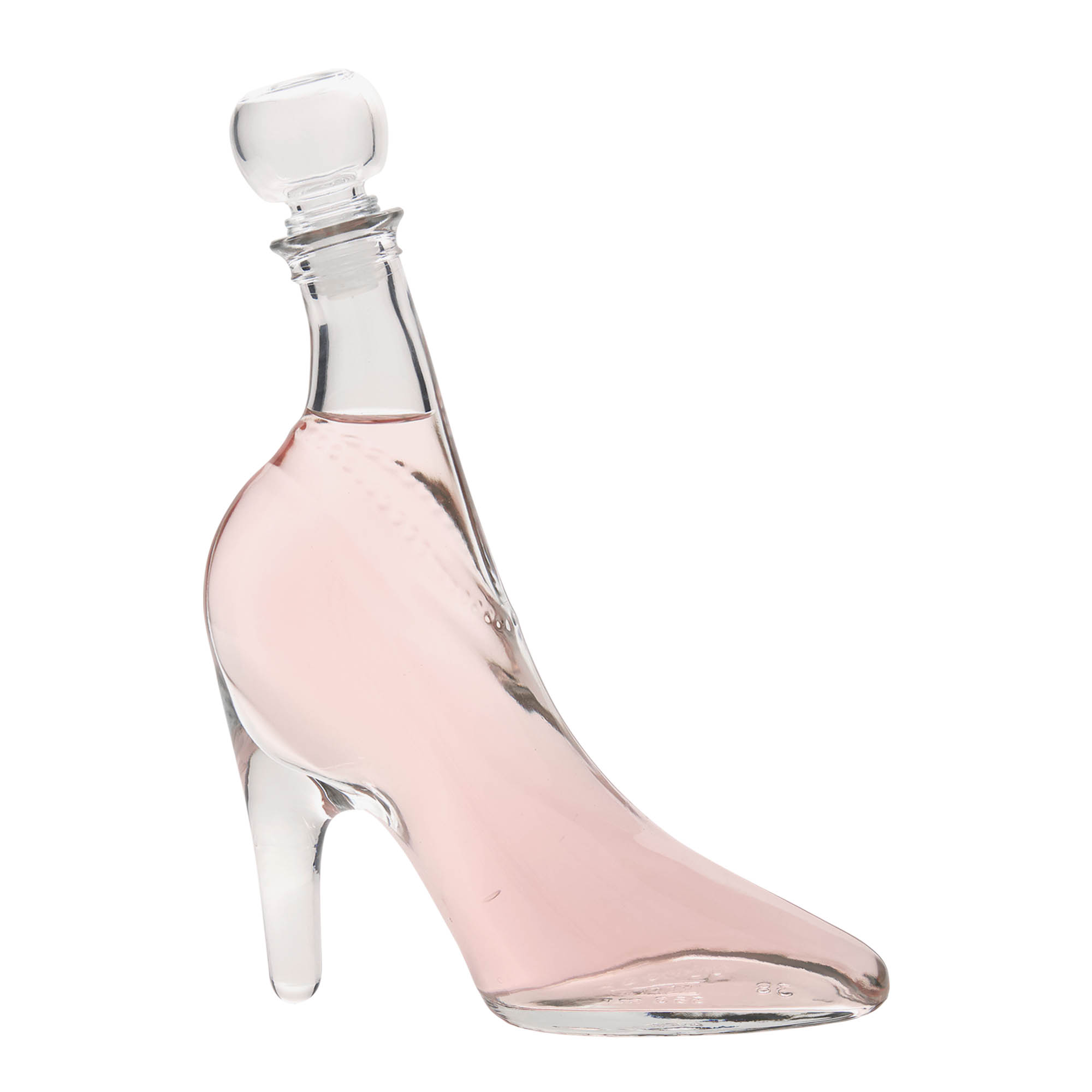 Bottiglia di vetro da 350 ml 'Scarpa Elegante', bocca: sughero Bottiglia di vetro da 350 ml 'Scarpa Elegante', bocca: sughero