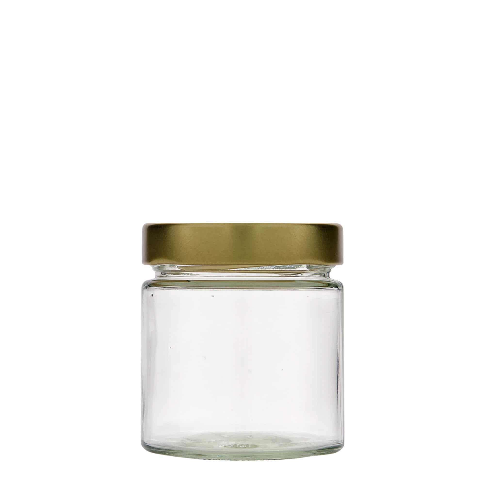 212 ml Vasetto cilindrico 'Aurora', vetro, imboccatura: Twist-Off Deep (DTO 66)