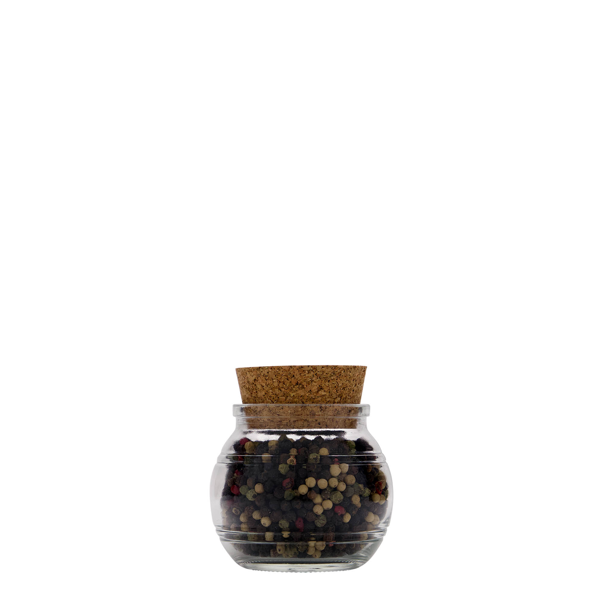 210 ml barattolo in vetro con tappo di sughero 'Jule', apertura: sughero 210 ml barattolo in vetro con tappo di sughero 'Jule', apertura: sughero