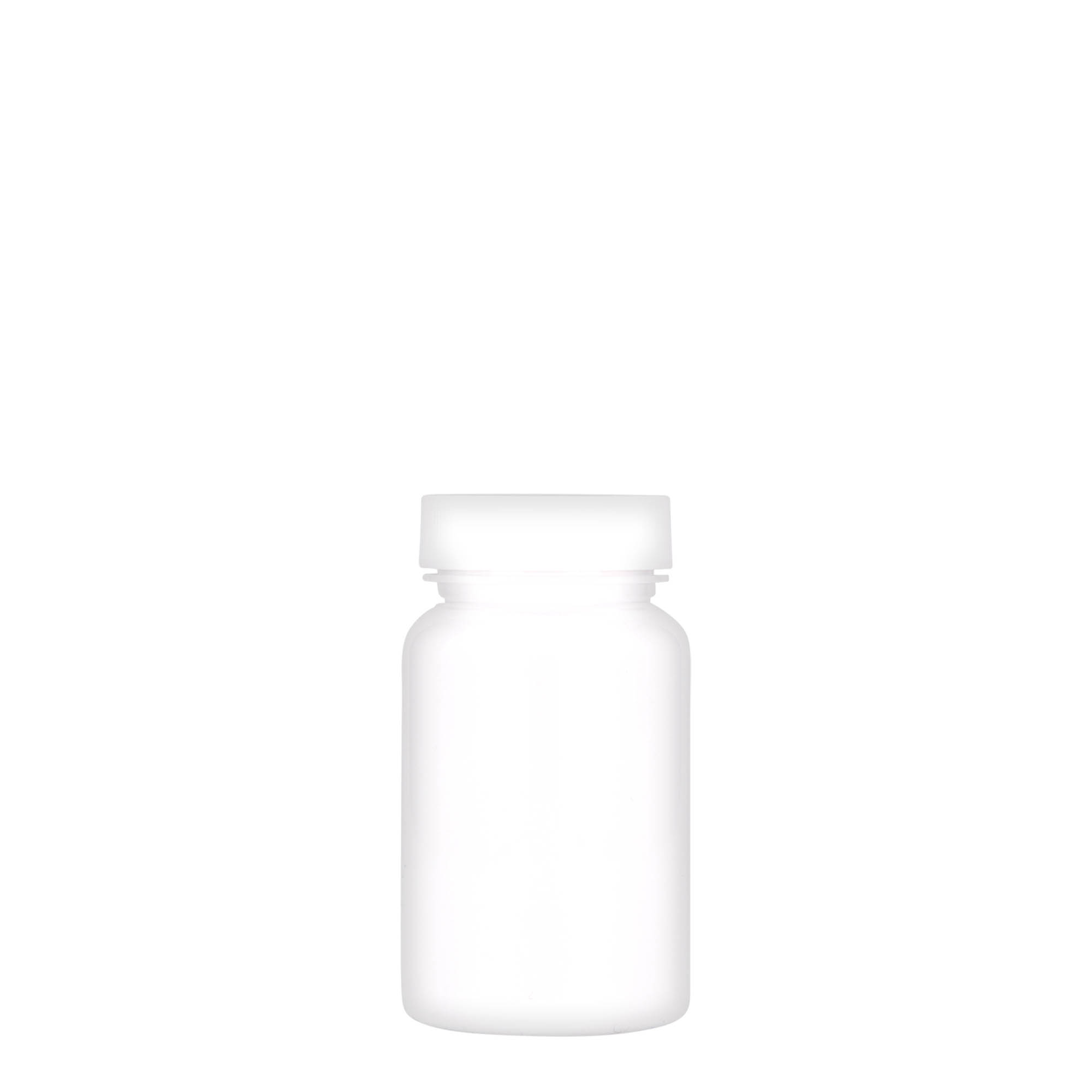 75 ml Barattolo PET-Packer, PET da 75 ml, plastica, bianco, imboccatura: GPI 38/400