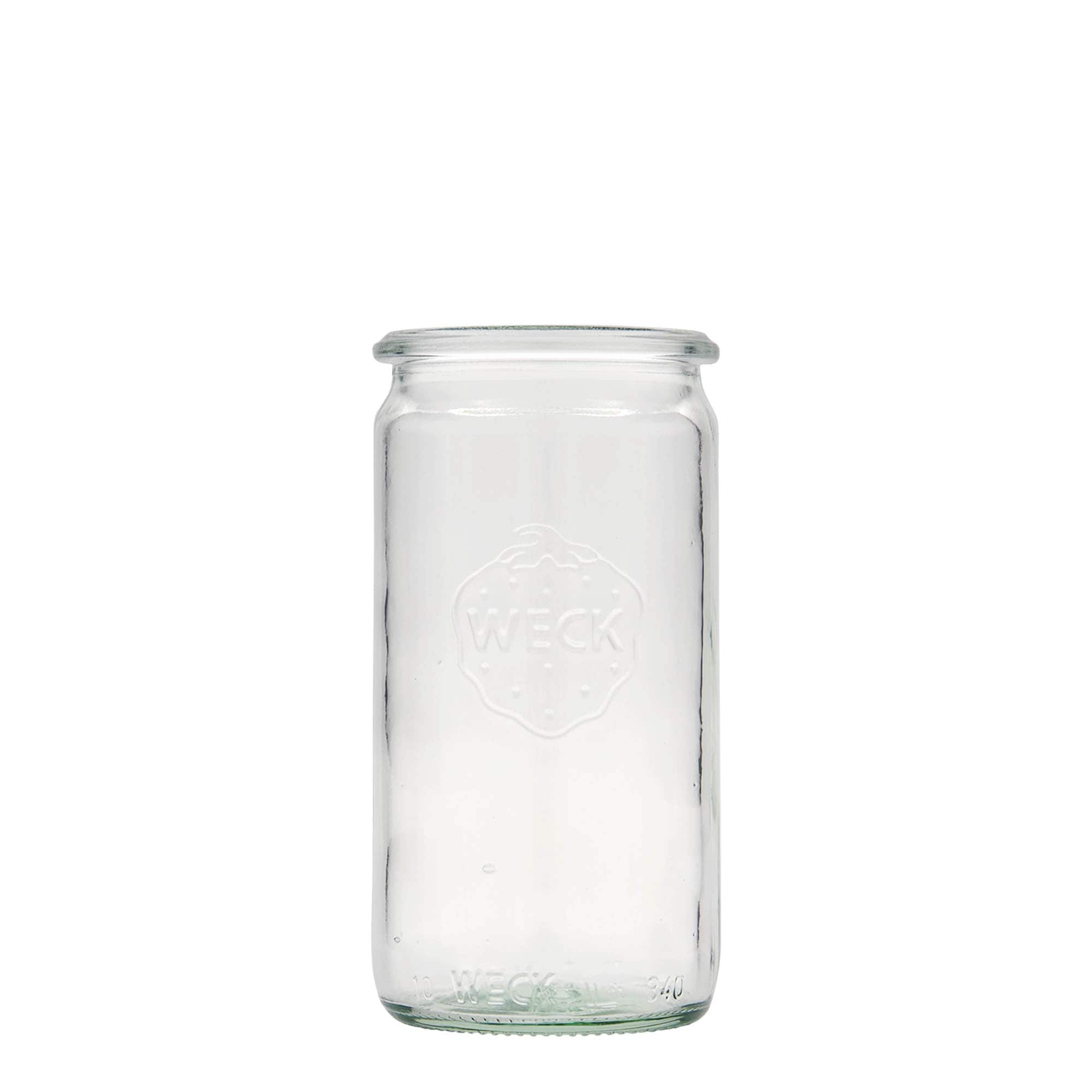 340 ml WECK bicchiere cilindrico, bocca: bordo rotondo