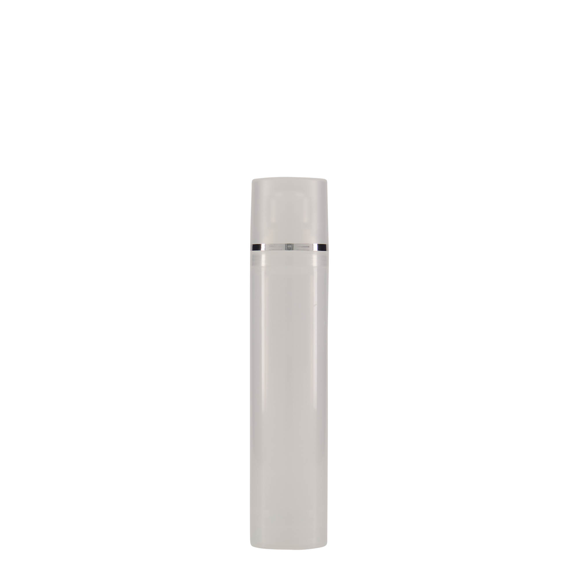 Dispenser Airless 100 ml 'Mezzo', plastica PP, naturale