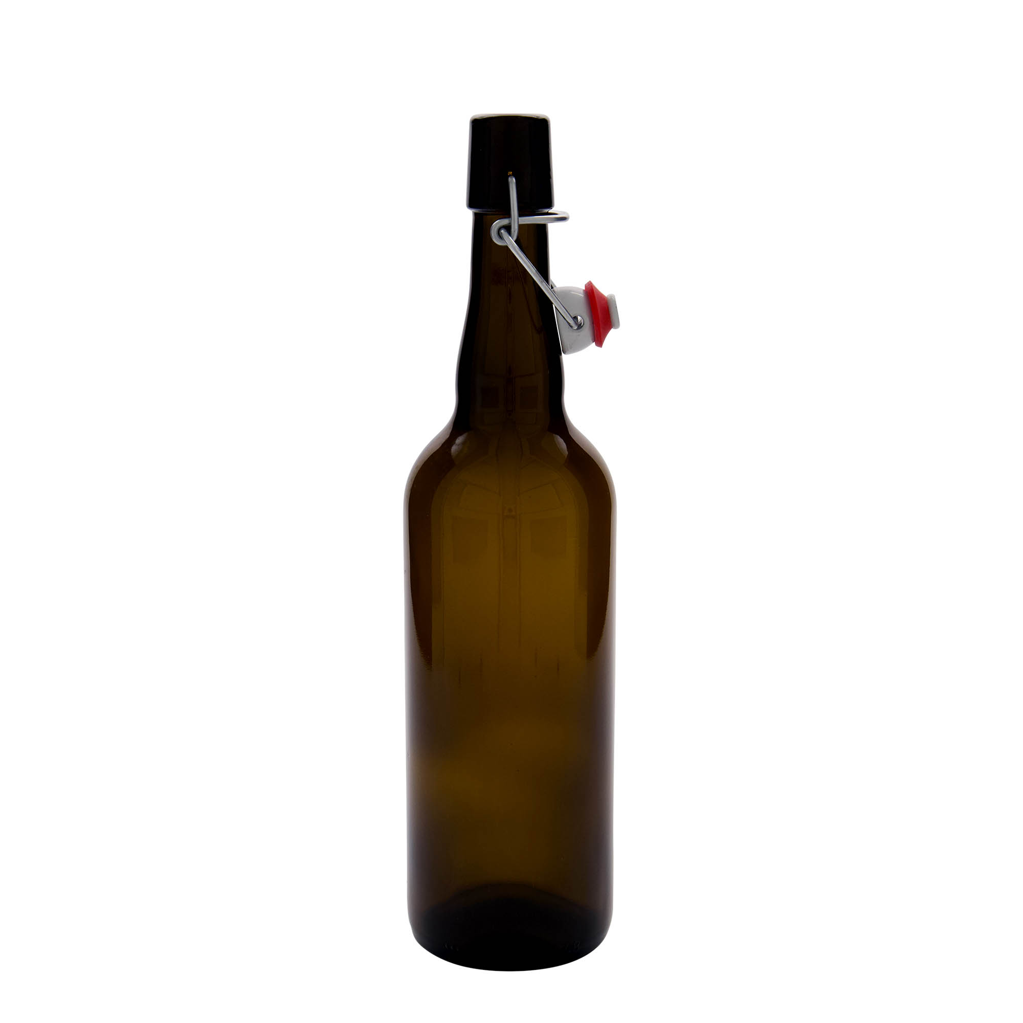 Bottiglia di birra 750 ml Belgio, vetro, marrone, bocca: chiusura a gancio