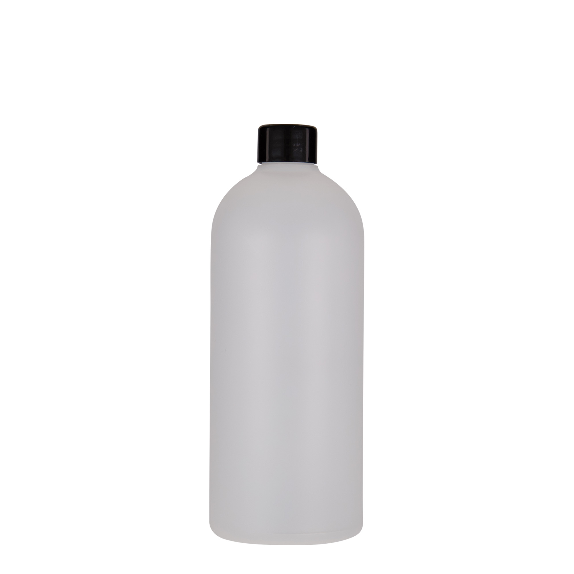 Bottiglia in plastica da 500 ml 'Tuffy', HDPE, naturale, bocca: 24/410 Bottiglia in plastica da 500 ml 'Tuffy', HDPE, naturale, bocca: 24/410