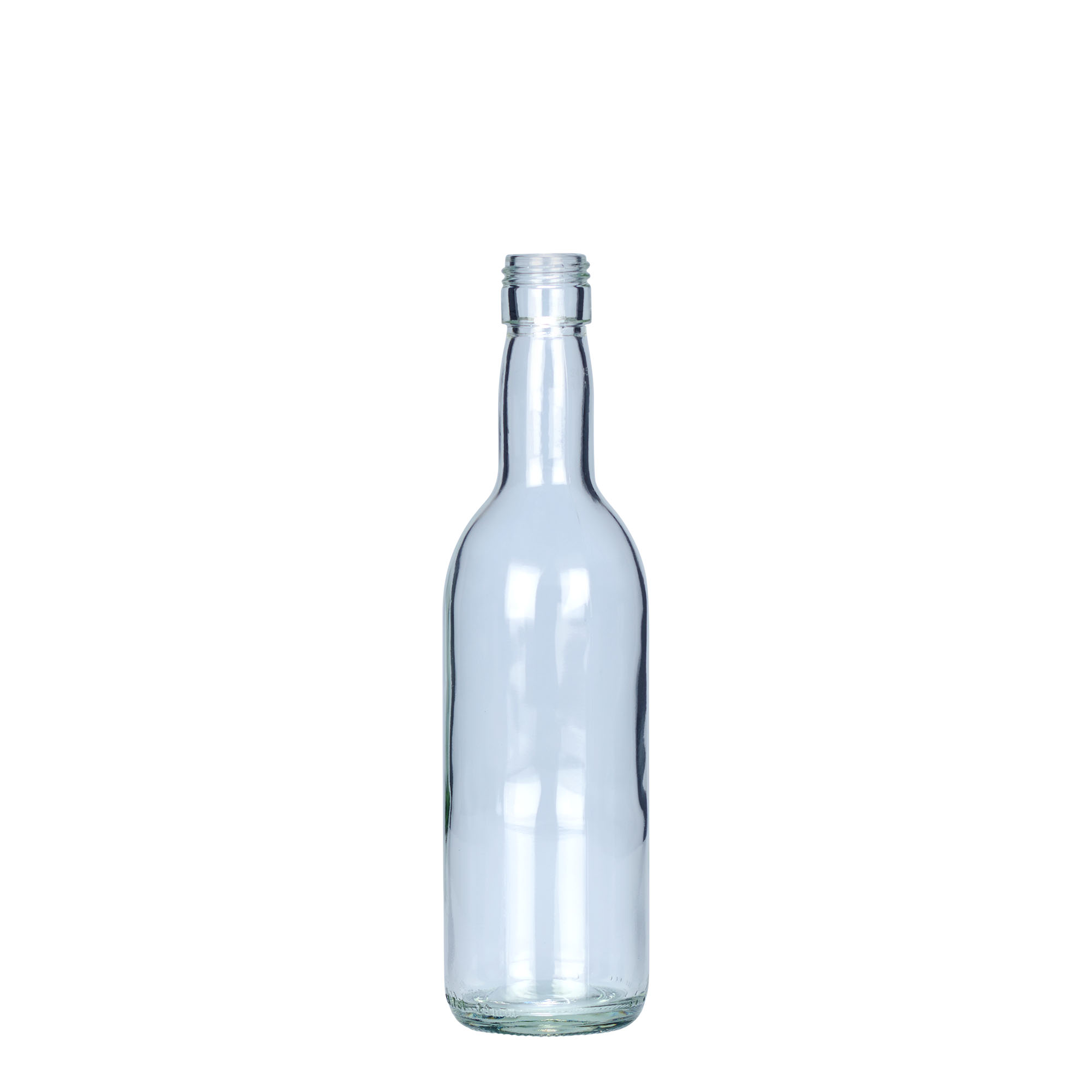 Bottiglia di vetro da 187 ml 'Bordeaux Airline', bocca: PP 22 Bottiglia di vetro da 187 ml 'Bordeaux Airline', bocca: PP 22