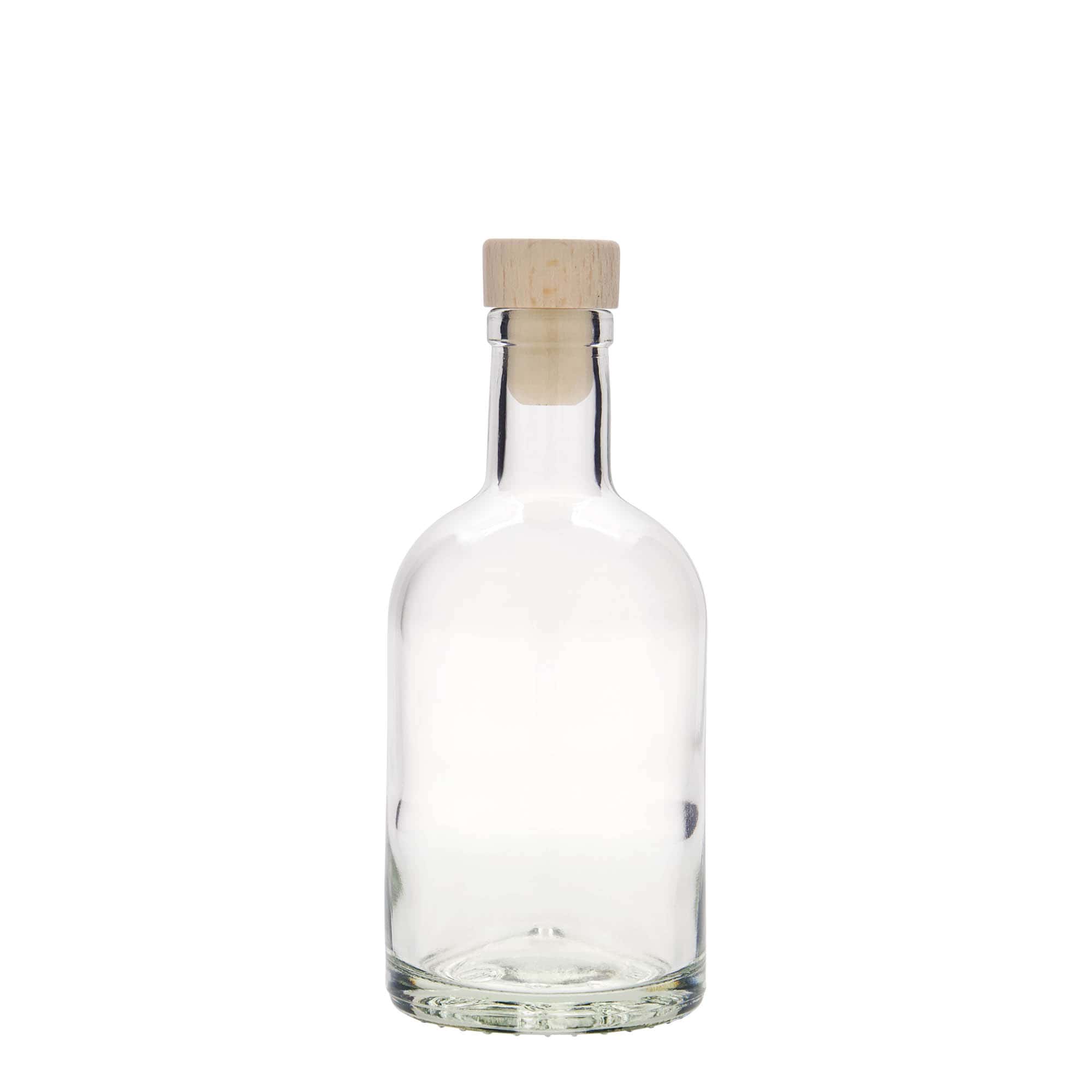 Bottiglia di vetro da 250 ml 'First Class', bocca: sughero