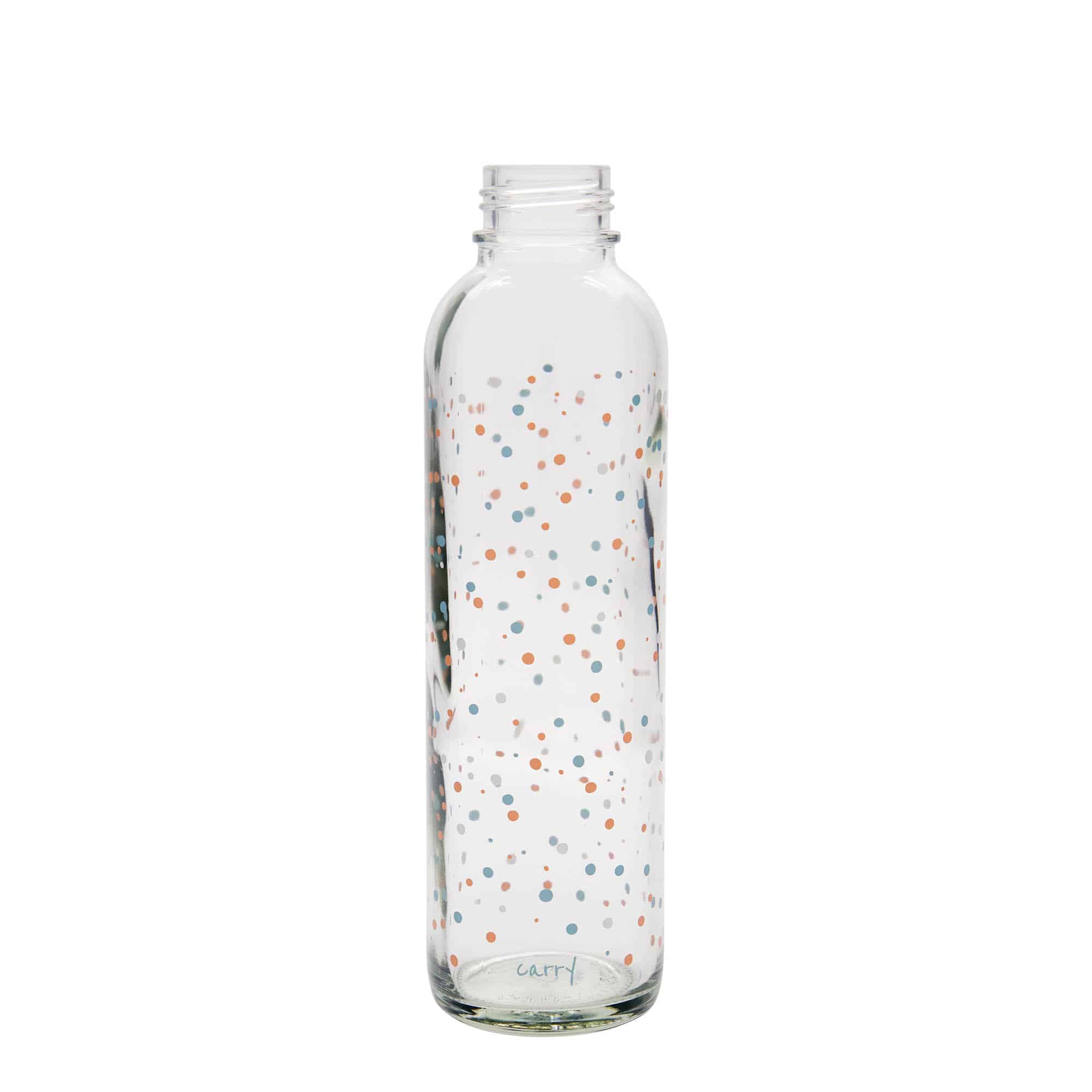 Borraccia da 700 ml CARRY Bottle 'Flying Circles', bocca: chiusura a vite