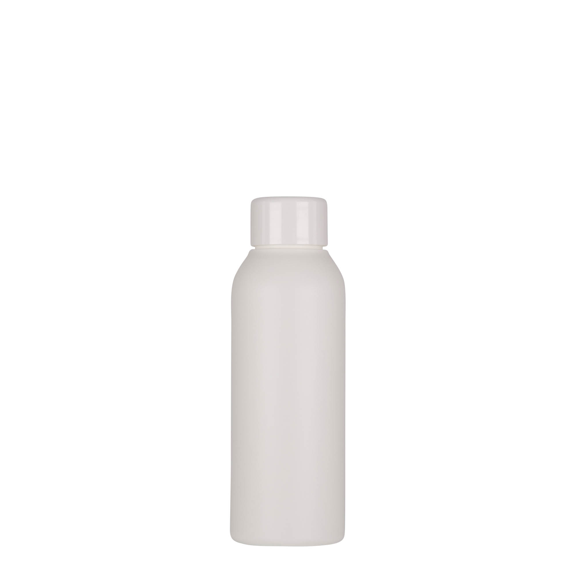 Bottiglia in plastica da 100 ml 'Tuffy', HDPE, bianca, bocca: 24/410 Bottiglia in plastica da 100 ml 'Tuffy', HDPE, bianca, bocca: 24/410