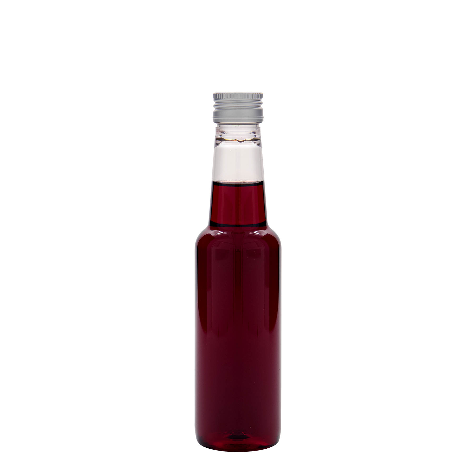 Bottiglia PET da 250 ml 'Vino', plastica, bocca: PP 28