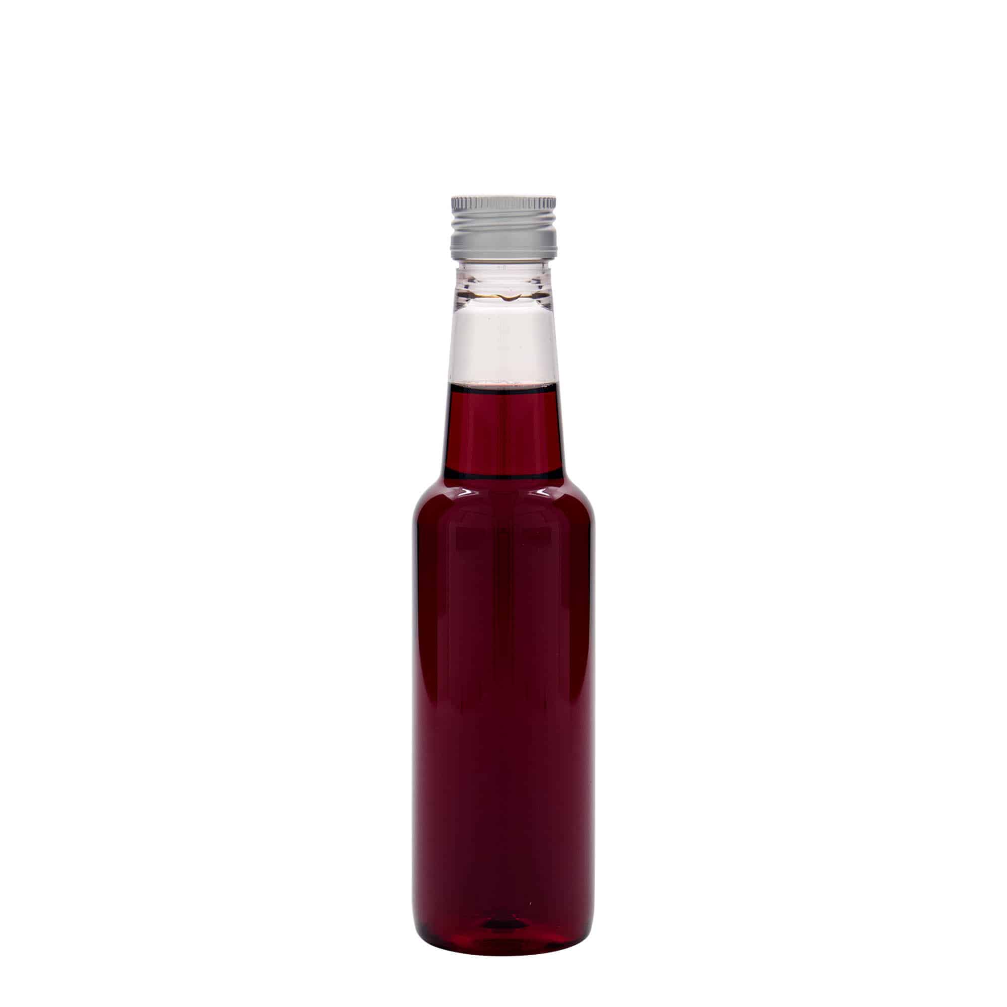 Bottiglia PET da 250 ml 'Vino', plastica, bocca: PP 28