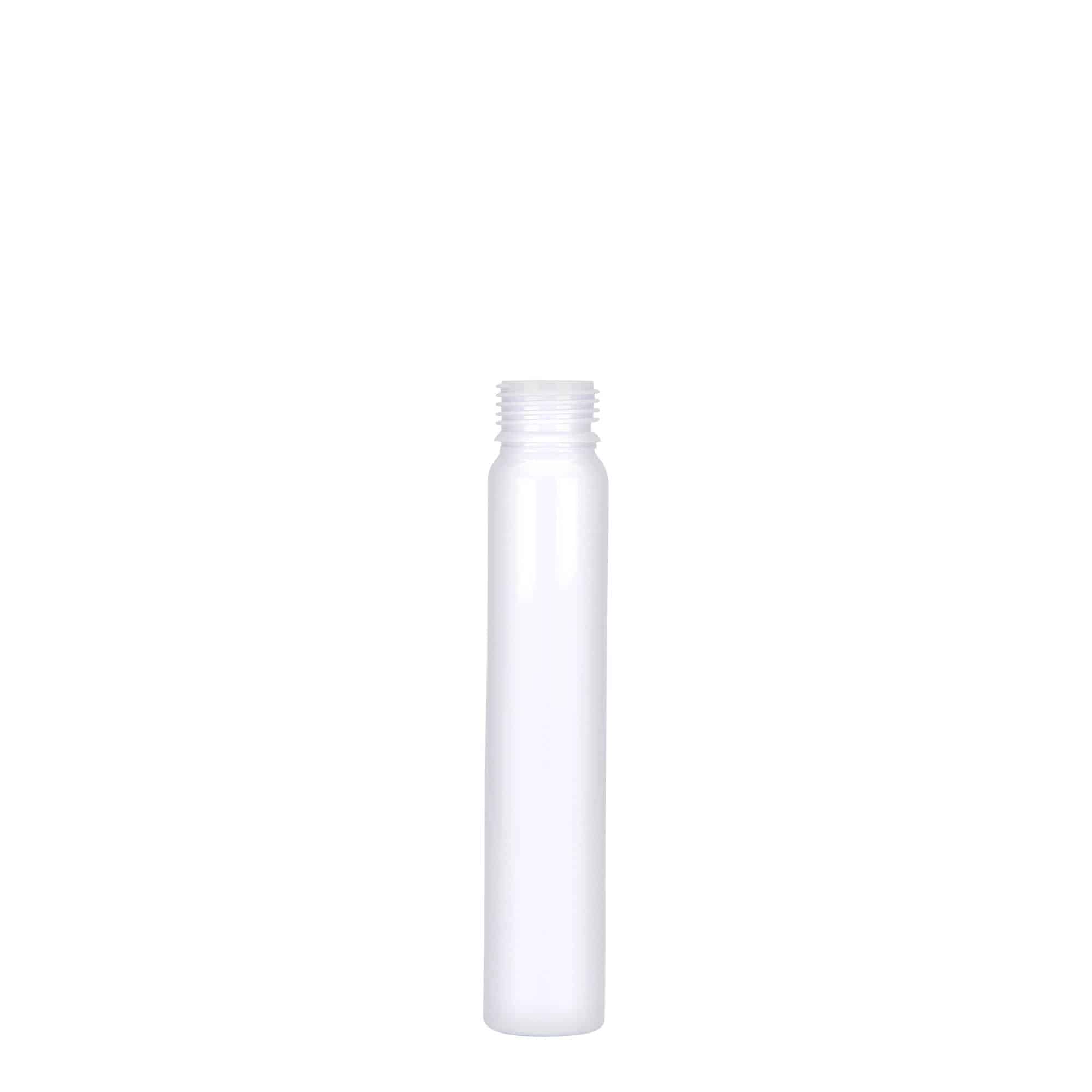 25 ml Tubetto PET, plastica, bianco, imboccatura: a vite 25 ml Tubetto PET, plastica, bianco, imboccatura: a vite