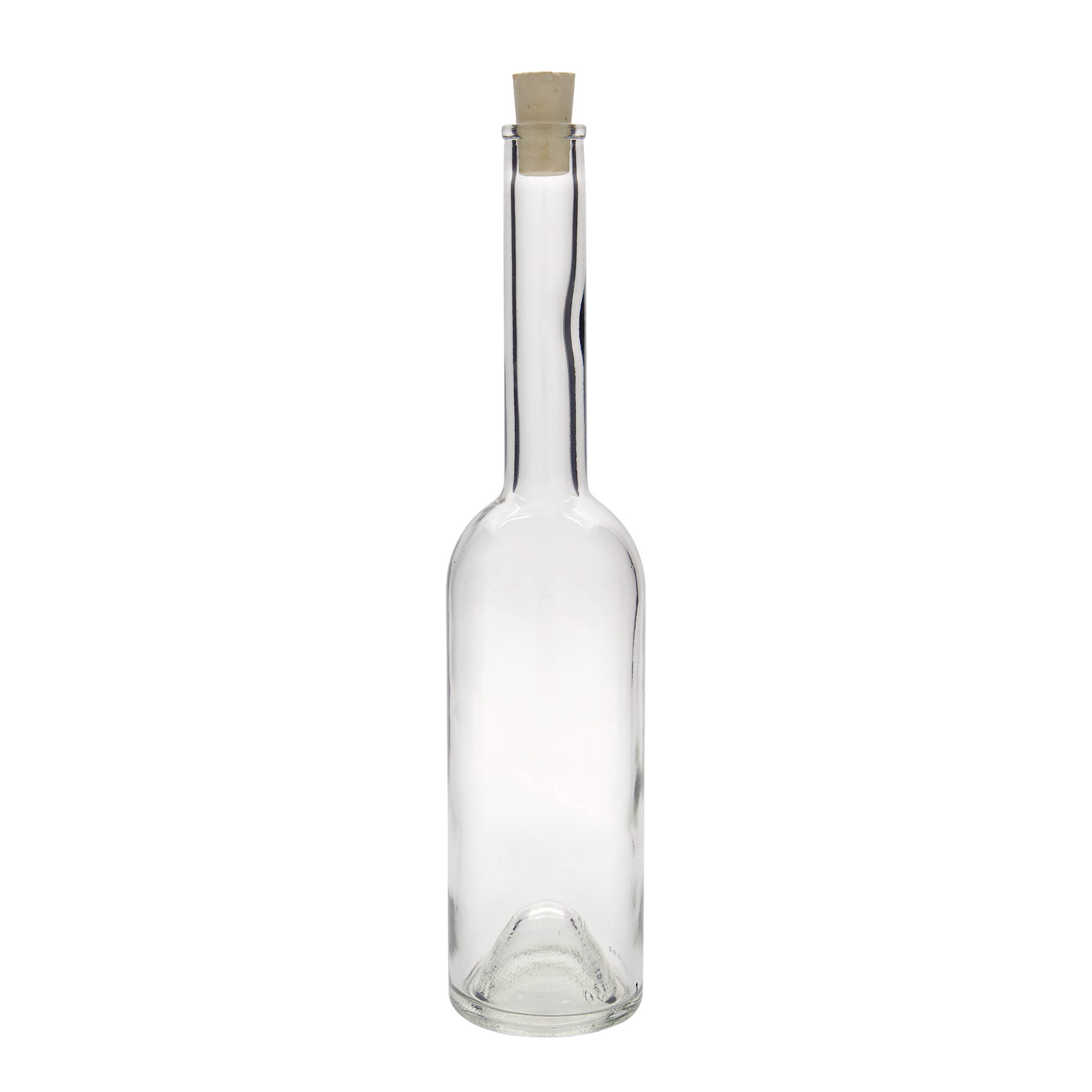 Bottiglia di vetro da 500 ml 'Opera', bocca: sughero Bottiglia di vetro da 500 ml 'Opera', bocca: sughero