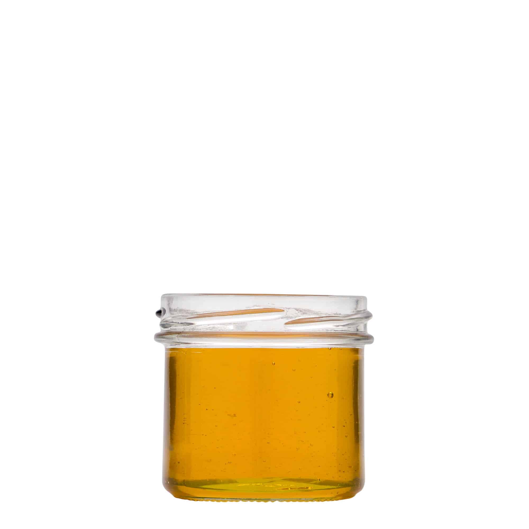 125 ml Vasetto cilindrico, vetro, imboccatura: Twist-Off (TO 66)