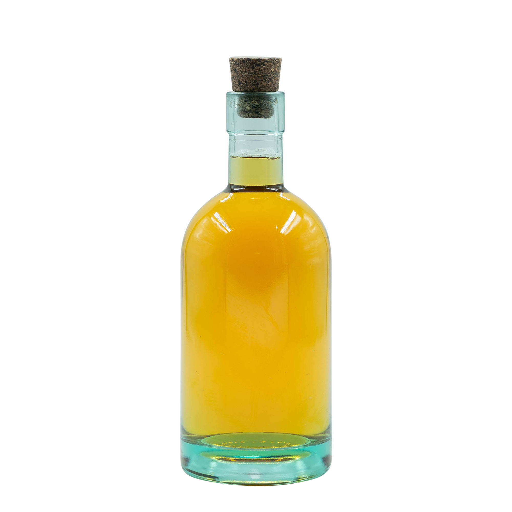 Bottiglia di vetro da 700 ml 'Eco Dome', bocca: tappo in sughero Bottiglia di vetro da 700 ml 'Eco Dome', bocca: tappo in sughero