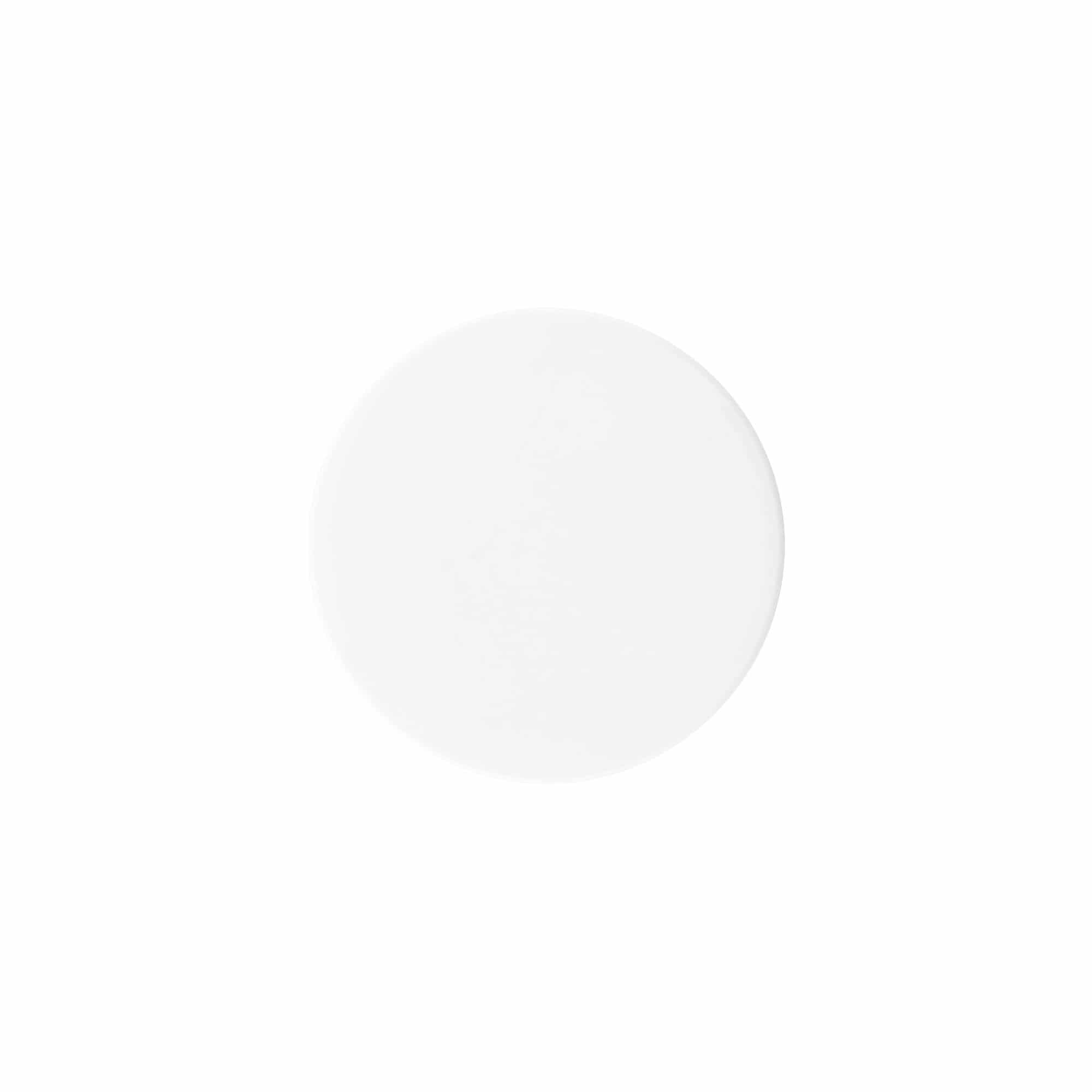 Tappo a vite per 100 ml 'Antonella', plastica PP, bianco Tappo a vite per 100 ml 'Antonella', plastica PP, bianco