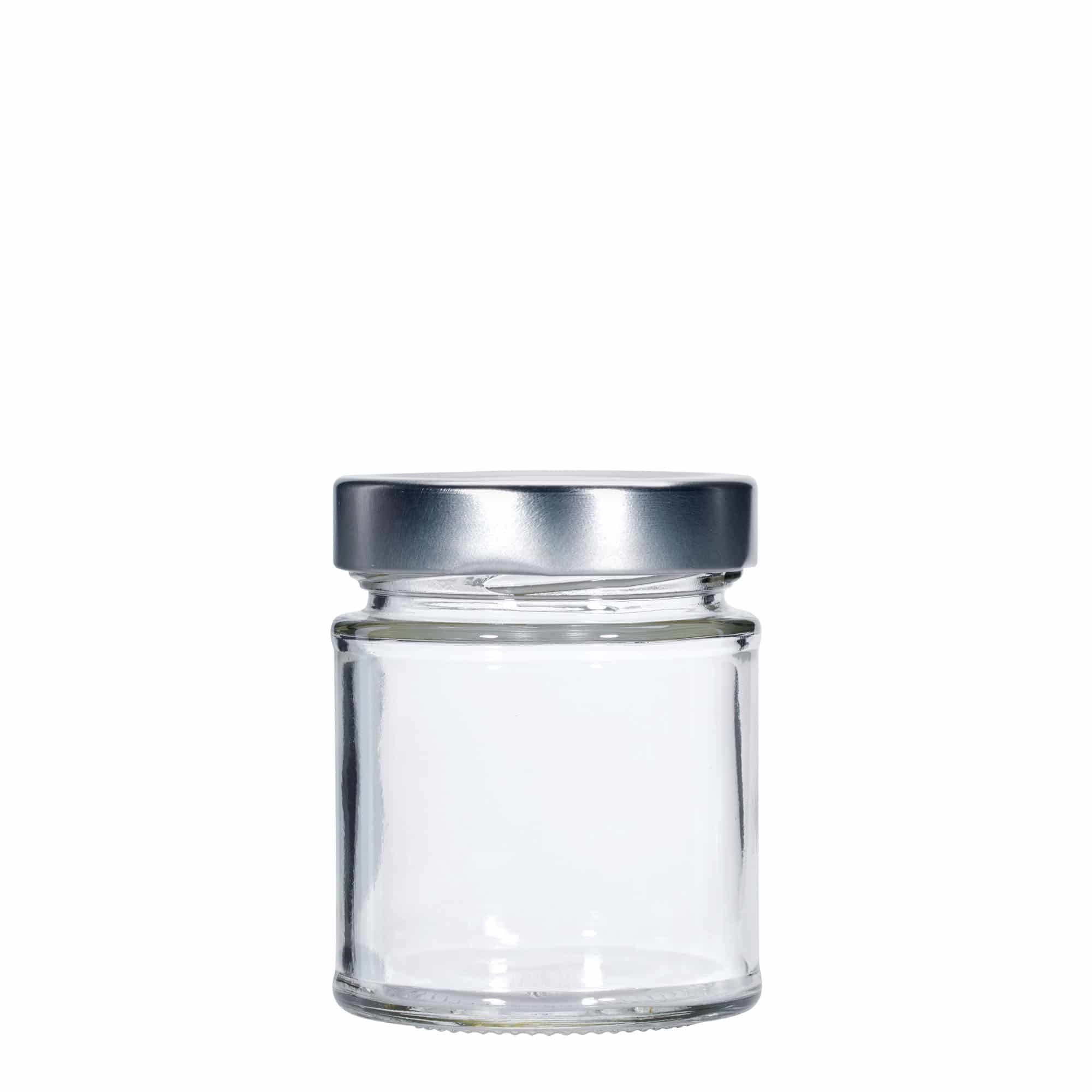 212 ml Vasetto tondo, vetro, imboccatura: Twist-Off Deep (DTO 63)