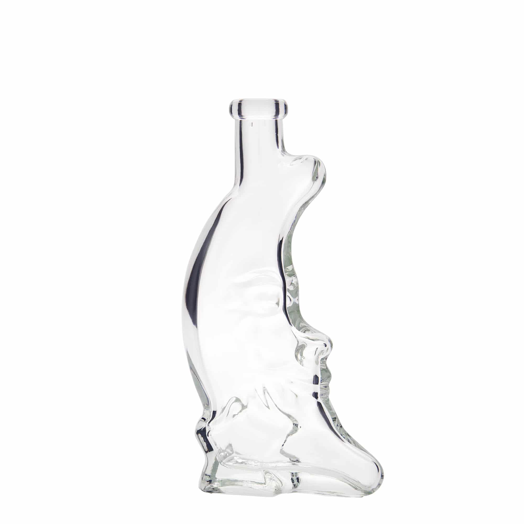 Bottiglia di vetro da 200 ml 'Luna', bocca: sughero Bottiglia di vetro da 200 ml 'Luna', bocca: sughero