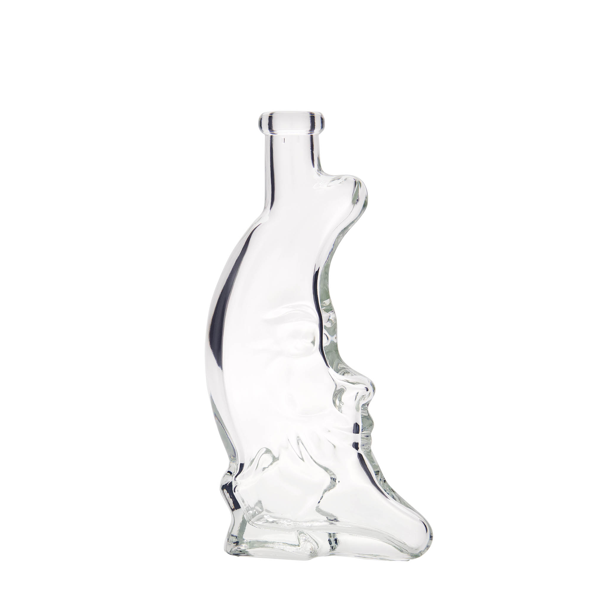 Bottiglia di vetro da 200 ml 'Luna', bocca: sughero Bottiglia di vetro da 200 ml 'Luna', bocca: sughero