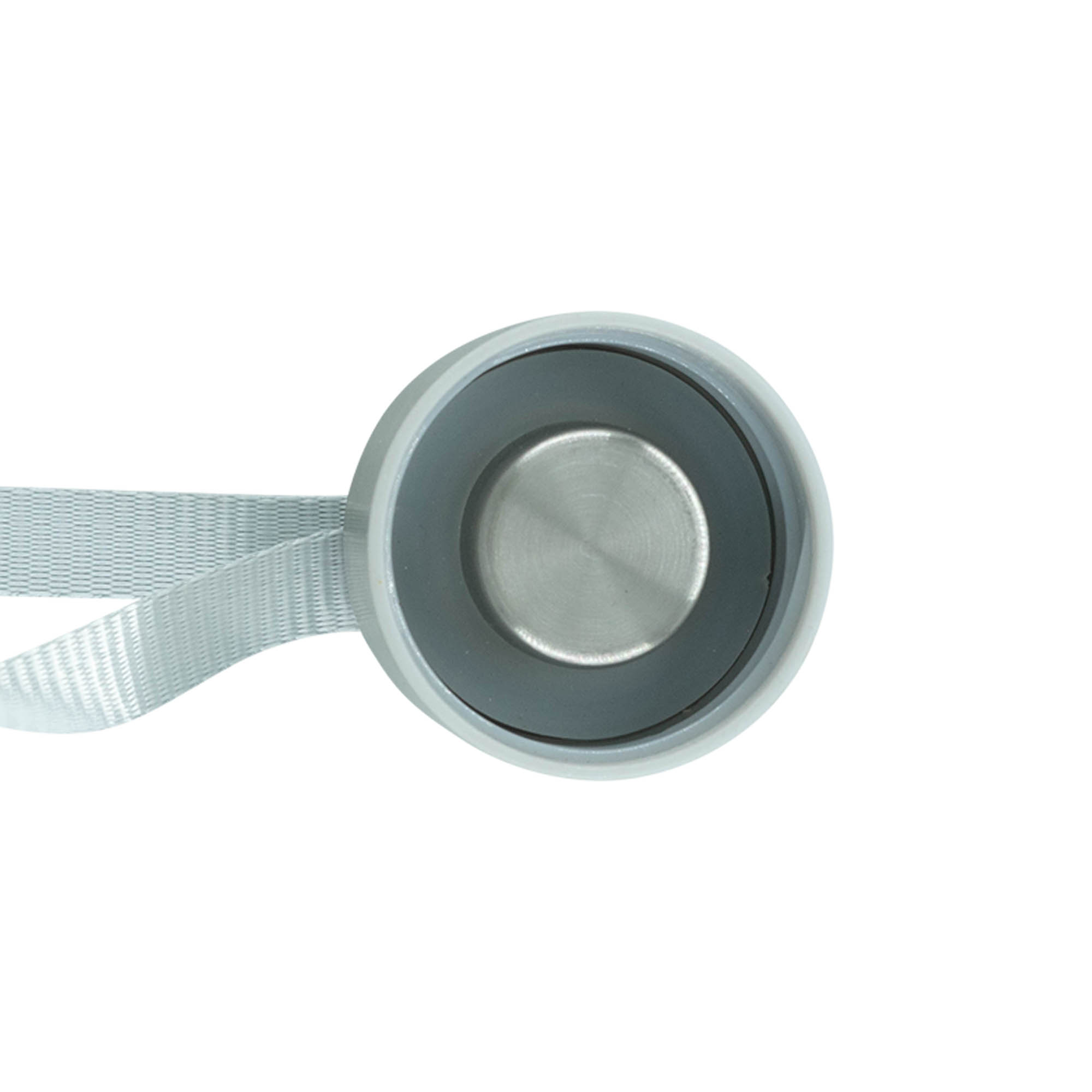 Tappo a vite 'Perseus' con anello, metallo, argento